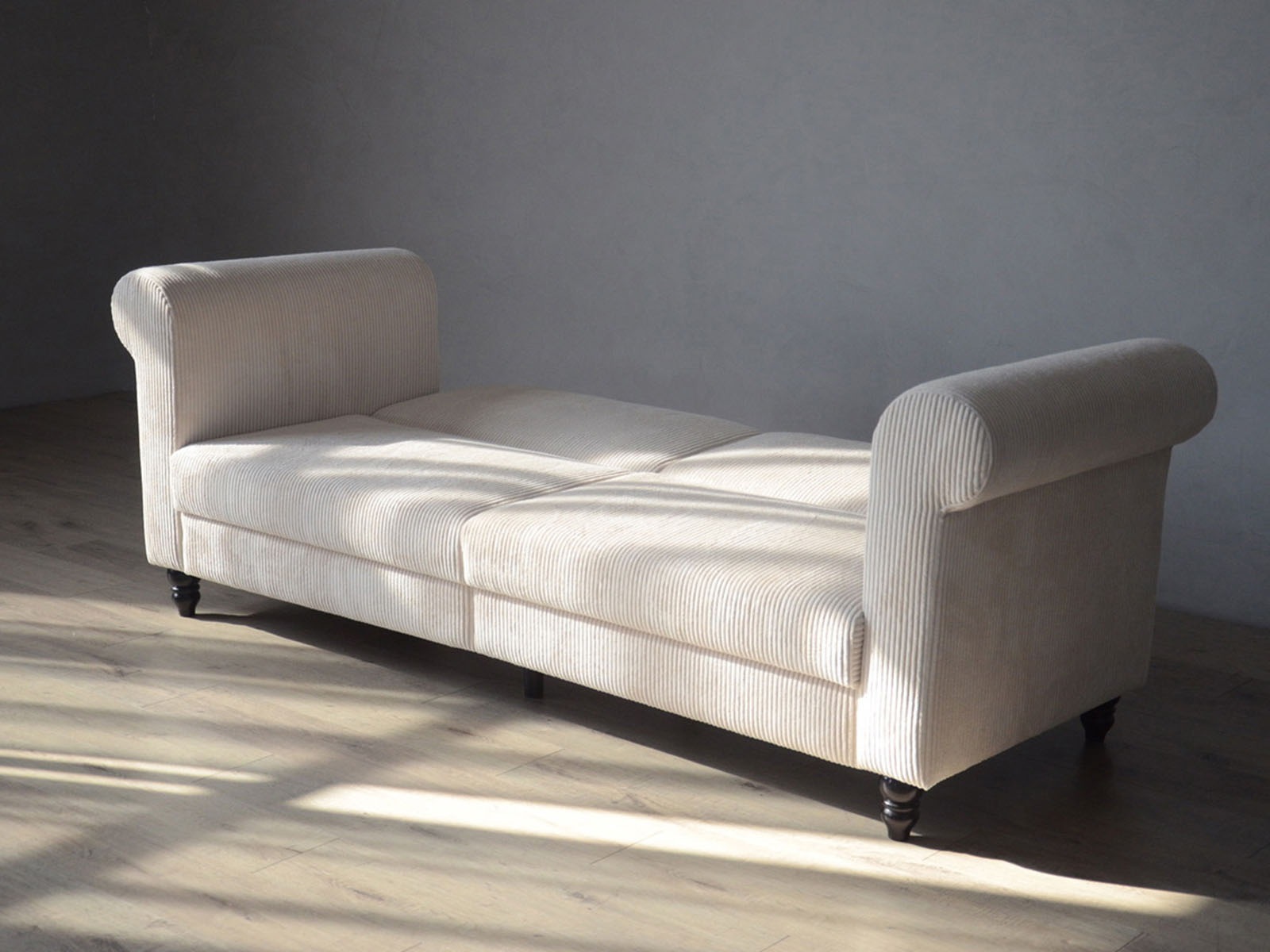 Dorel Home 3-Sitzer »Felix II, Schlafsofa 236cm, (Liegefläche 108x190cm), Rückenlehne«, 3-fach verstellbar, Sitzhöhe 46 cm, Cord