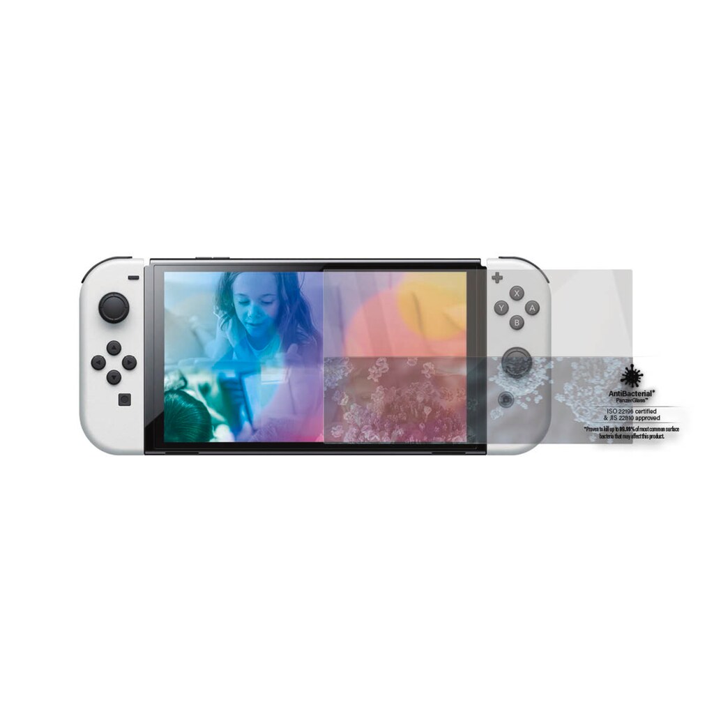 PanzerGlass Displayschutzglas »Screen Protector«, für Nintendo Switch, (1 St.)