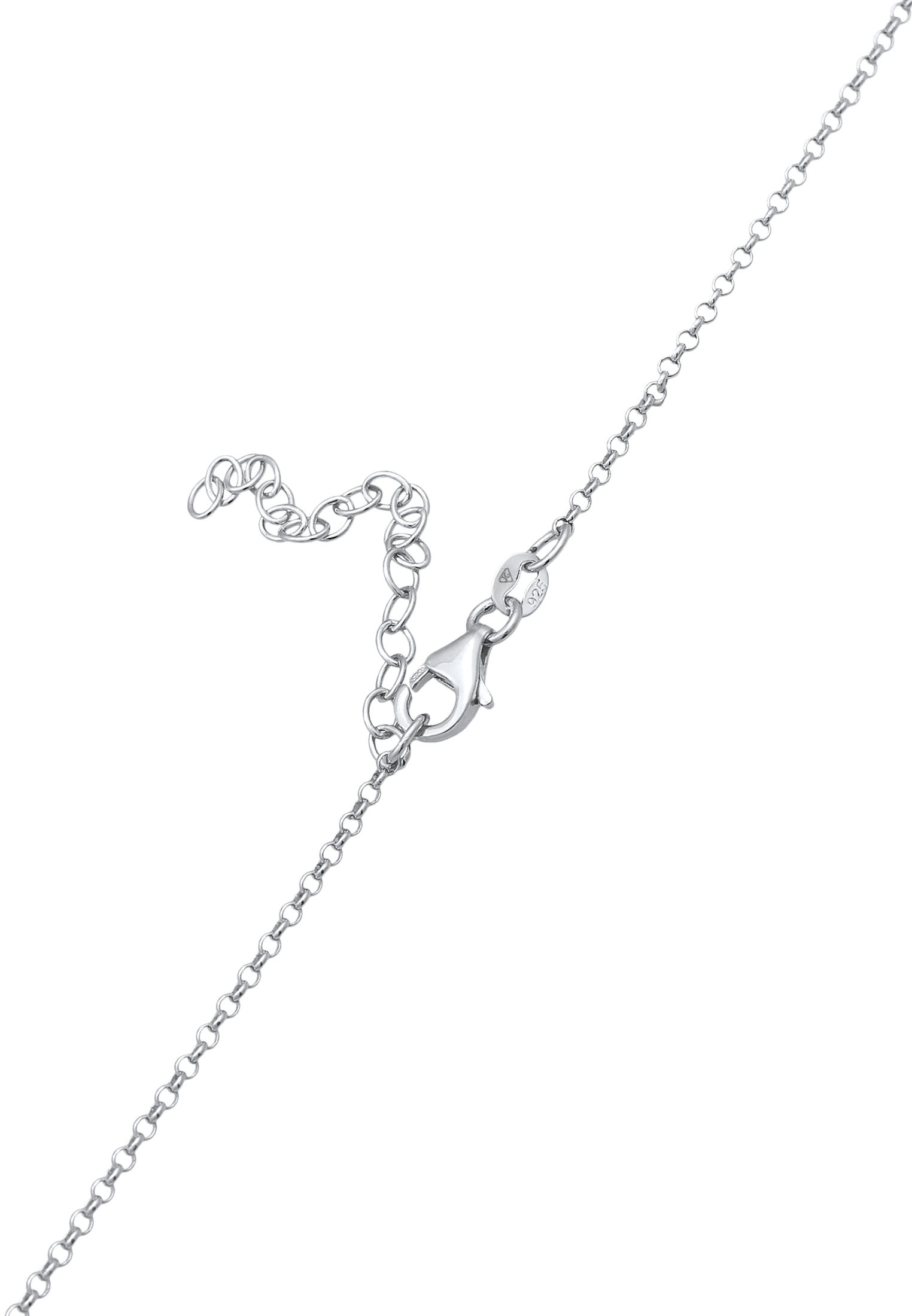 Elli Collierkettchen »Y-Kette mit Kreuz und Infinity Symbol 925 Silber«