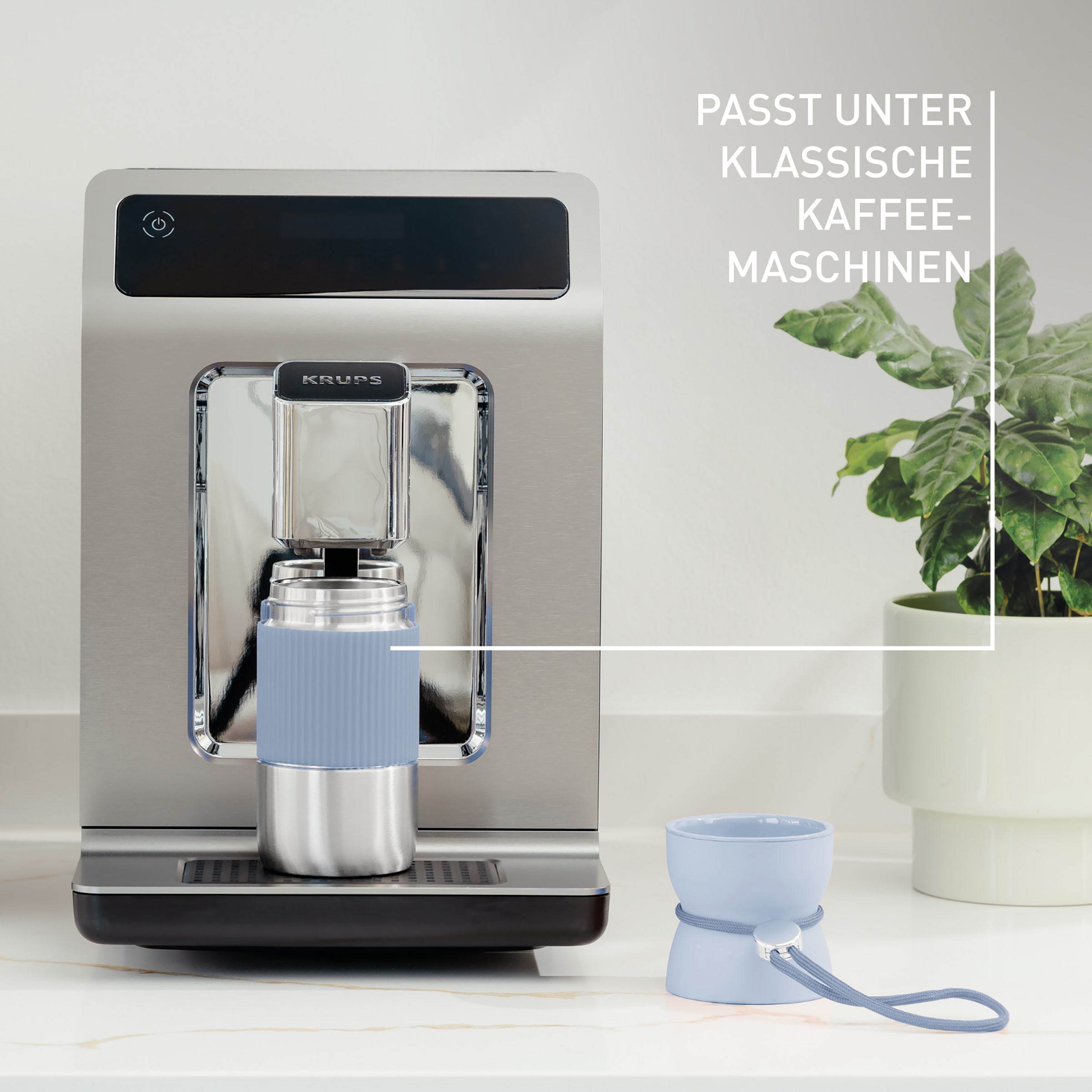 Emsa Thermobecher »beYou Cup« 0,36 Liter, aromatischer Trinkgenuss, 100% dicht, mit Trageband