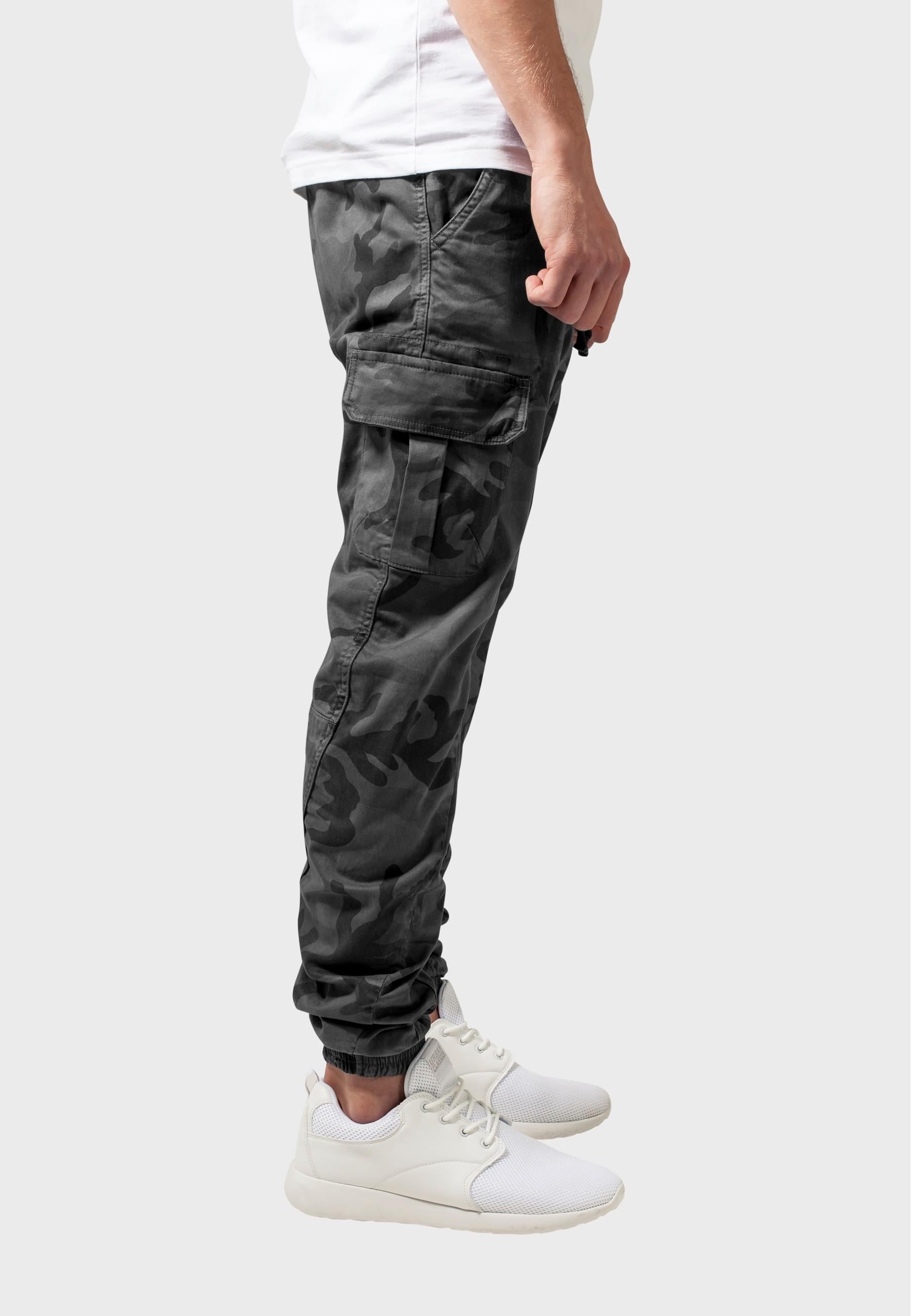 URBAN CLASSICS Cargohose »Urban Classics Herren Camo Cargo Jogging Pants«
