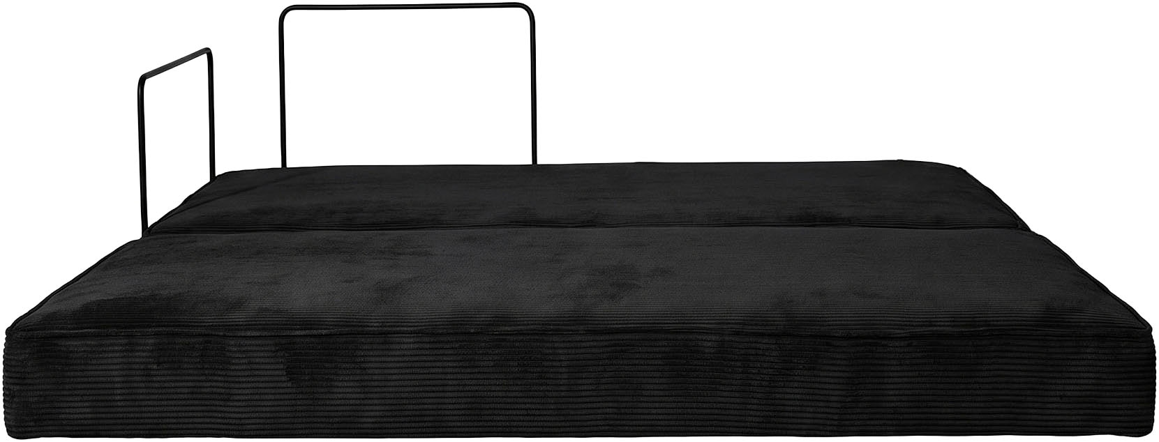 OTTO home Schlafsofa »Benny, Gästebett 181x198 cm, in 2 Qualitäten mit Zierkissen« CLASSIC - Bonnellfedern - ideal als Gästebett