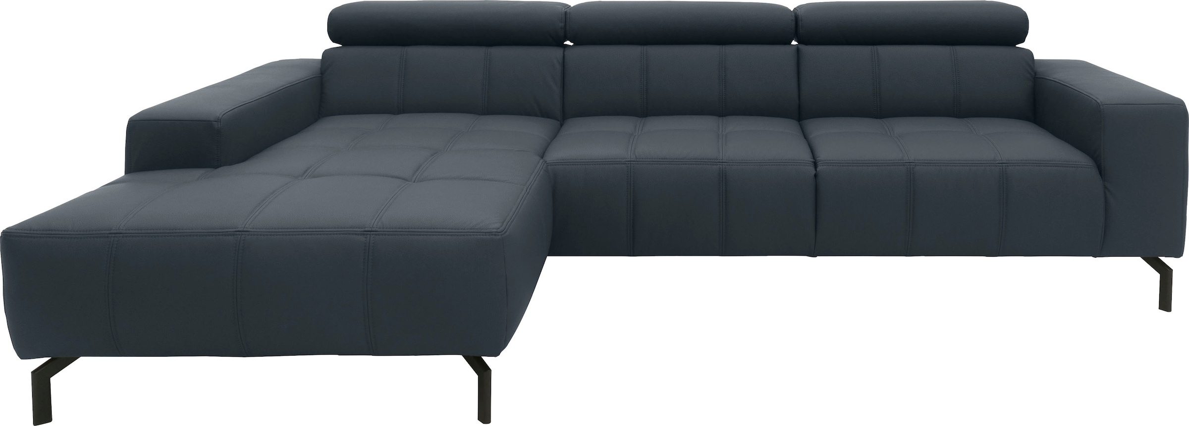 DOMO collection Ecksofa "Cunelli L-Form", wahlweise inklusive 6-fach verste günstig online kaufen