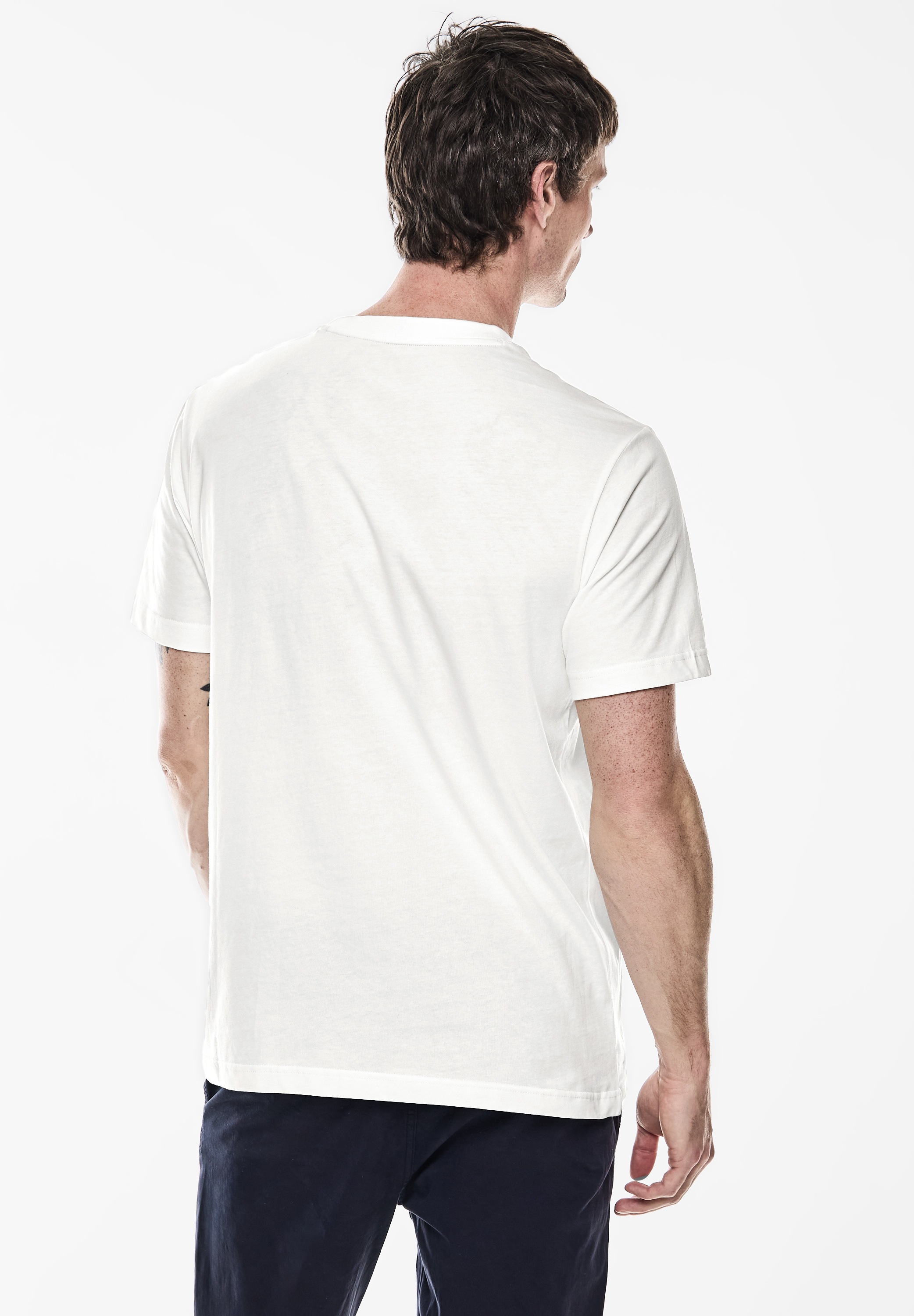 STREET ONE MEN T-Shirt, aus reiner Baumwolle