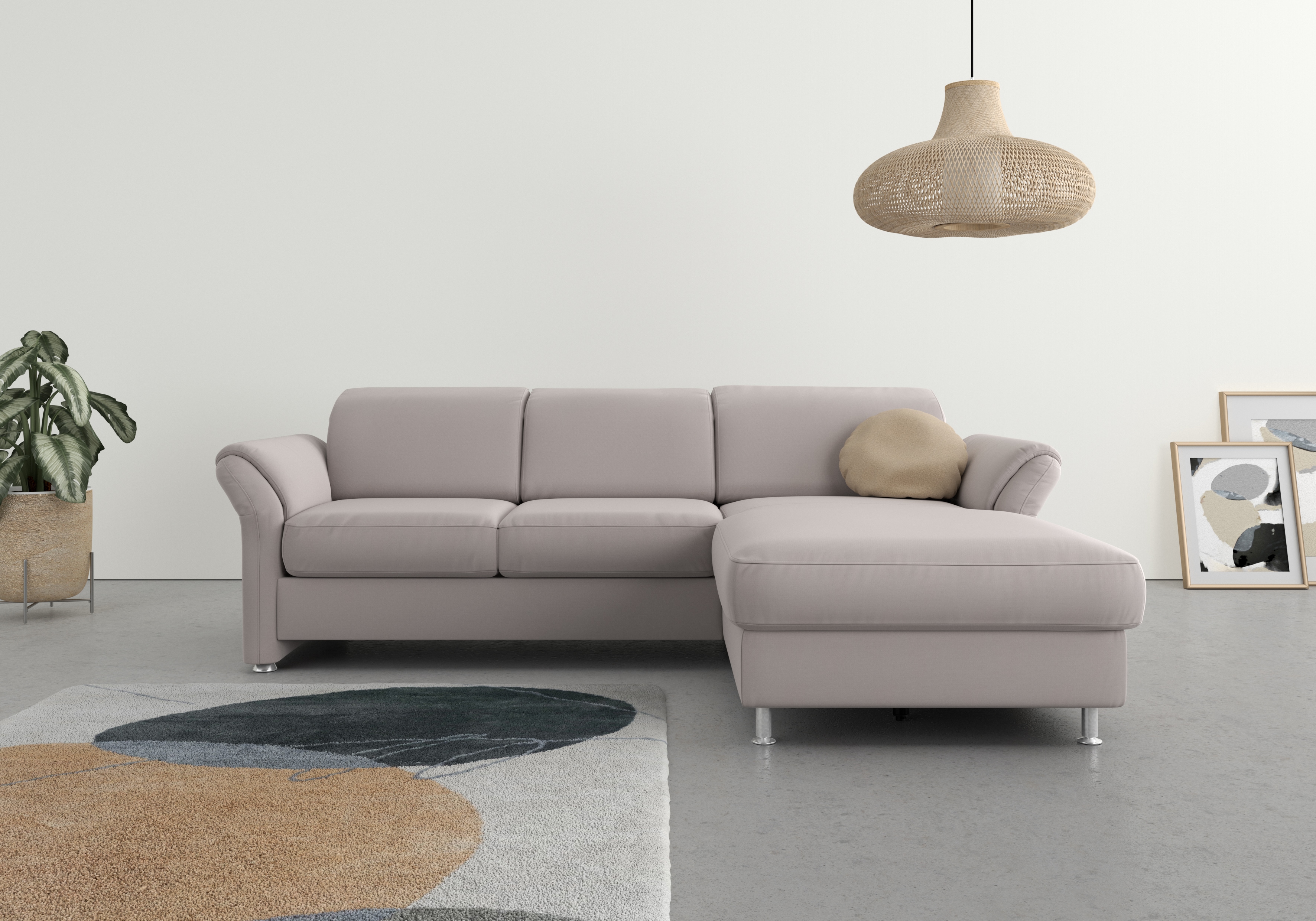 Thumbnail - sit&more Ecksofa "Apulia L-Form" wahlweise Bettfunktion, Bettkasten und Kopf- und Armteilverstellung