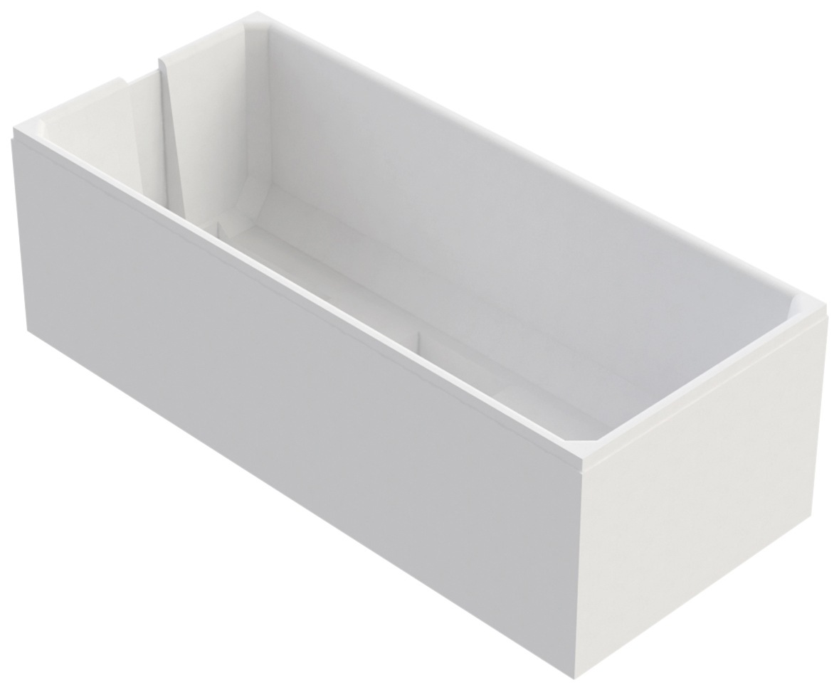 OTTOFOND Badewanne »Set Körpferformbadewanne«, (3 tlg.), 1500/700 mm, Körperformbadewanne
