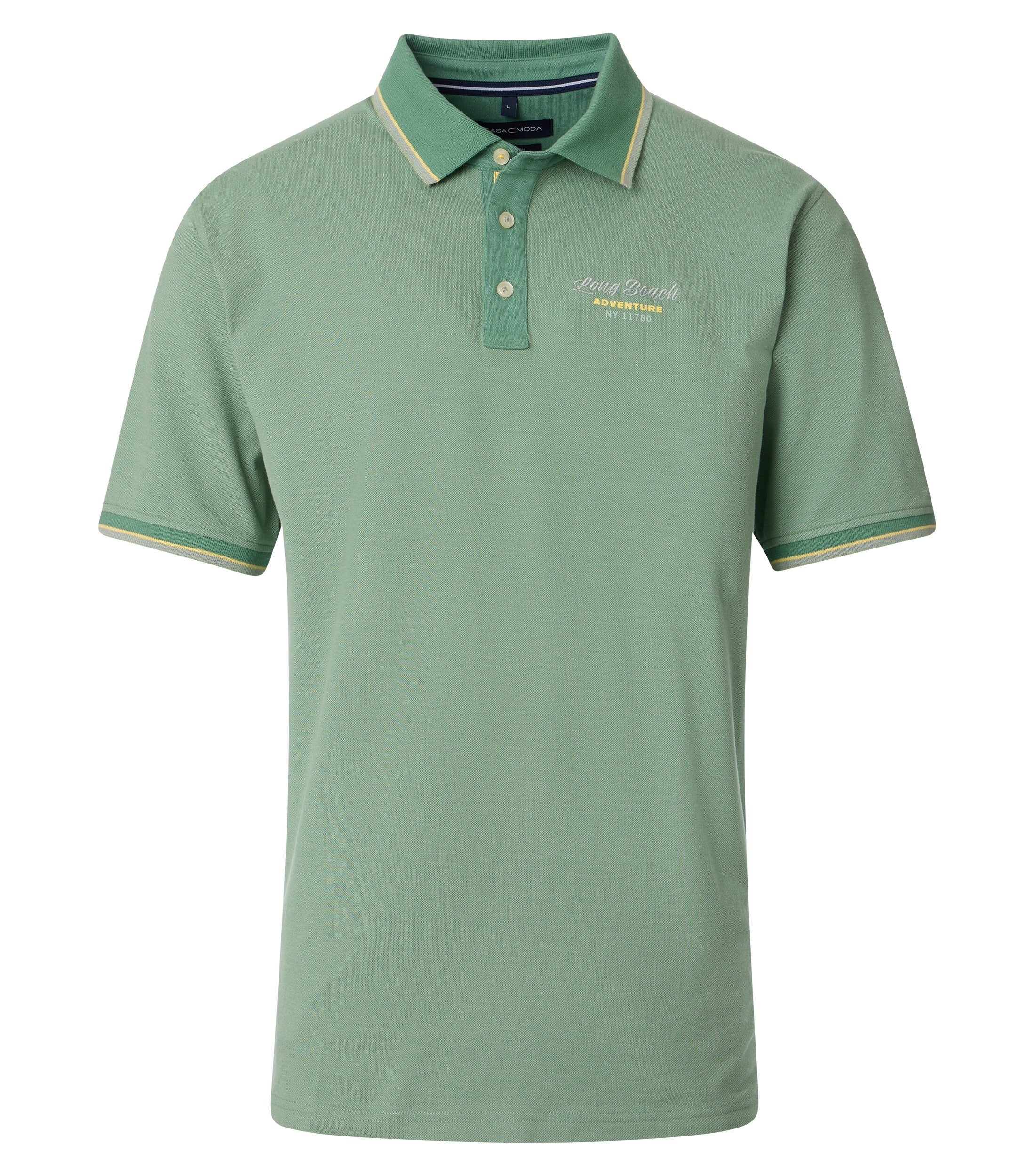 CASAMODA Poloshirt "CASAMODA Polo-Shirt uni" günstig online kaufen