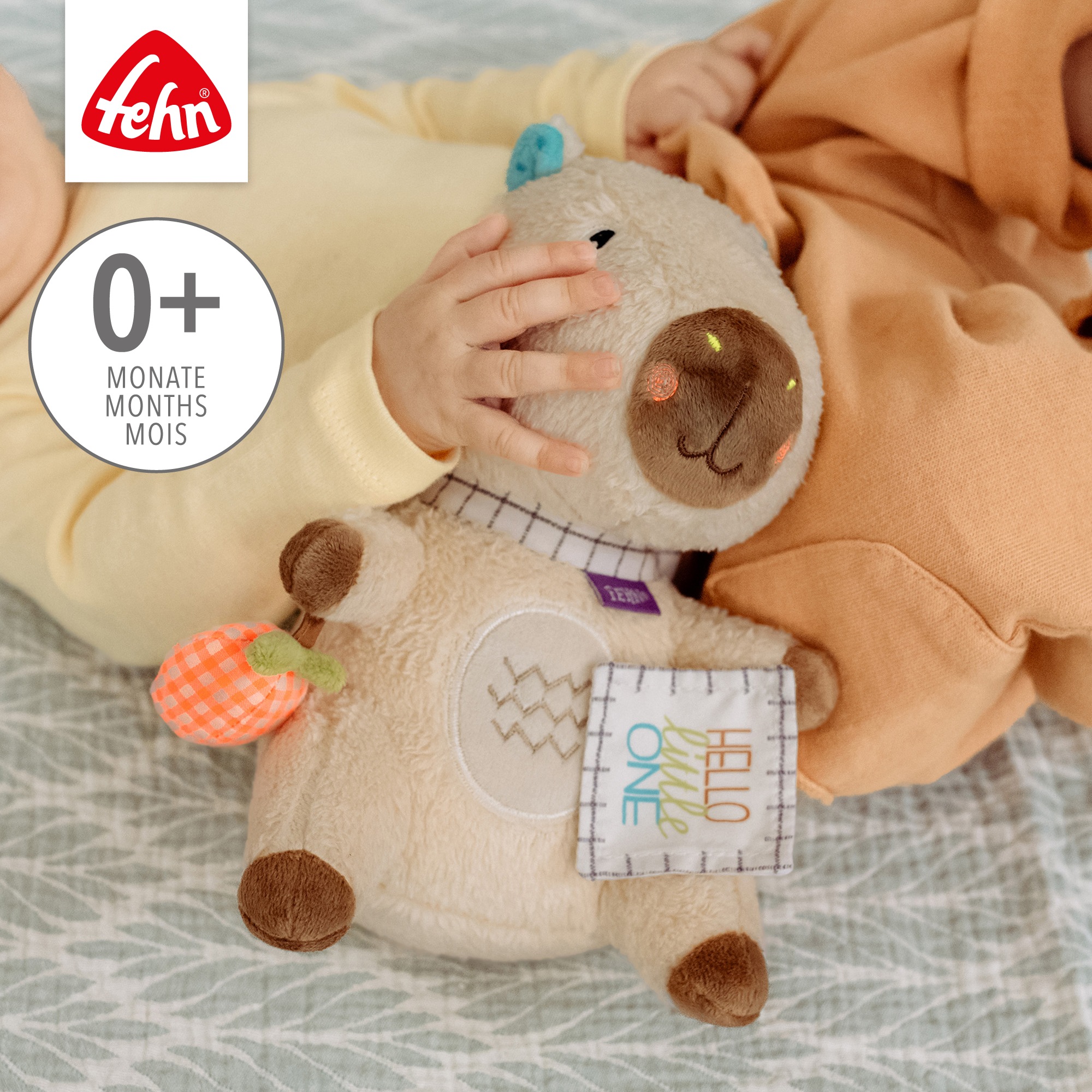Fehn Kuscheltier »Capybara Clara,  Capybara Hello«