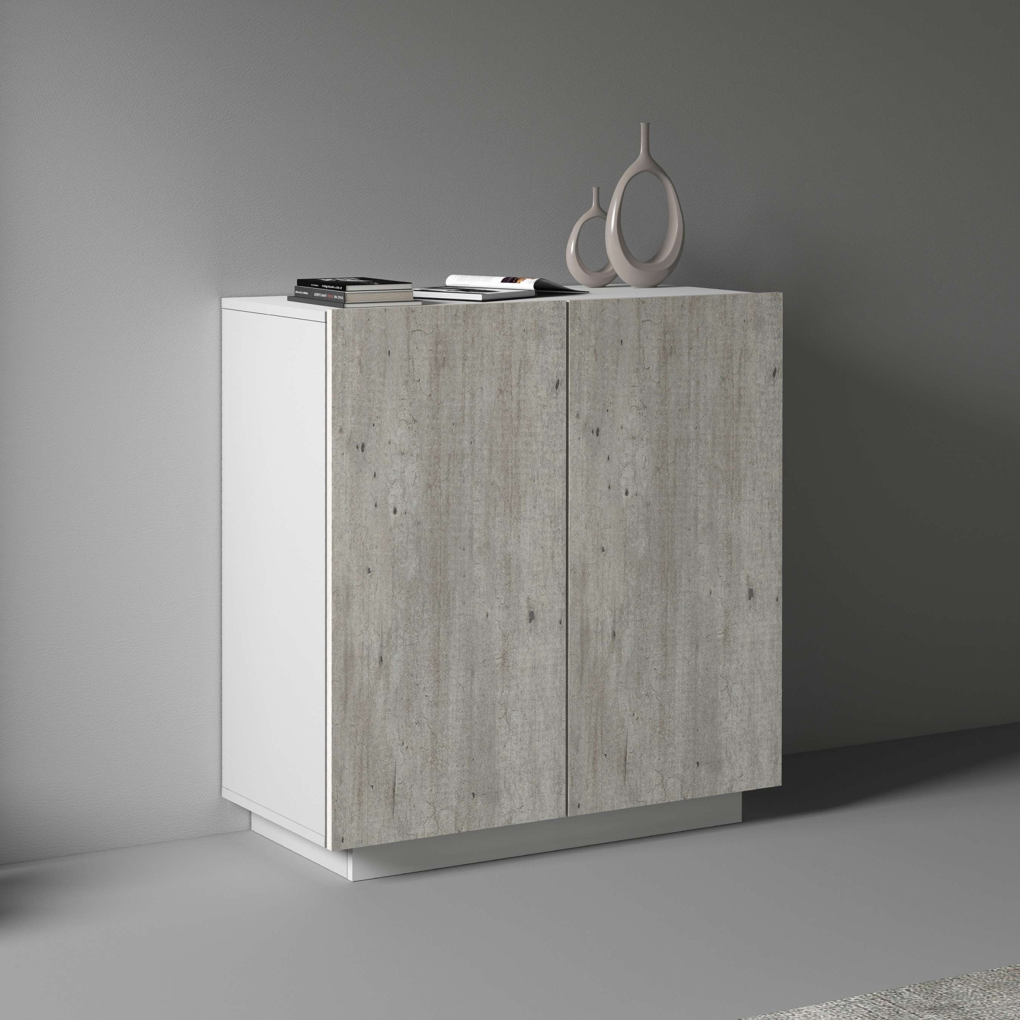 INOSIGN Aktenschrank »Coro, Mehrzweckschrank, Büroschrank mit 2 Türen«, & verstellbare Einlegeböden, Höhe 86 oder 166 cm, Made in Italy