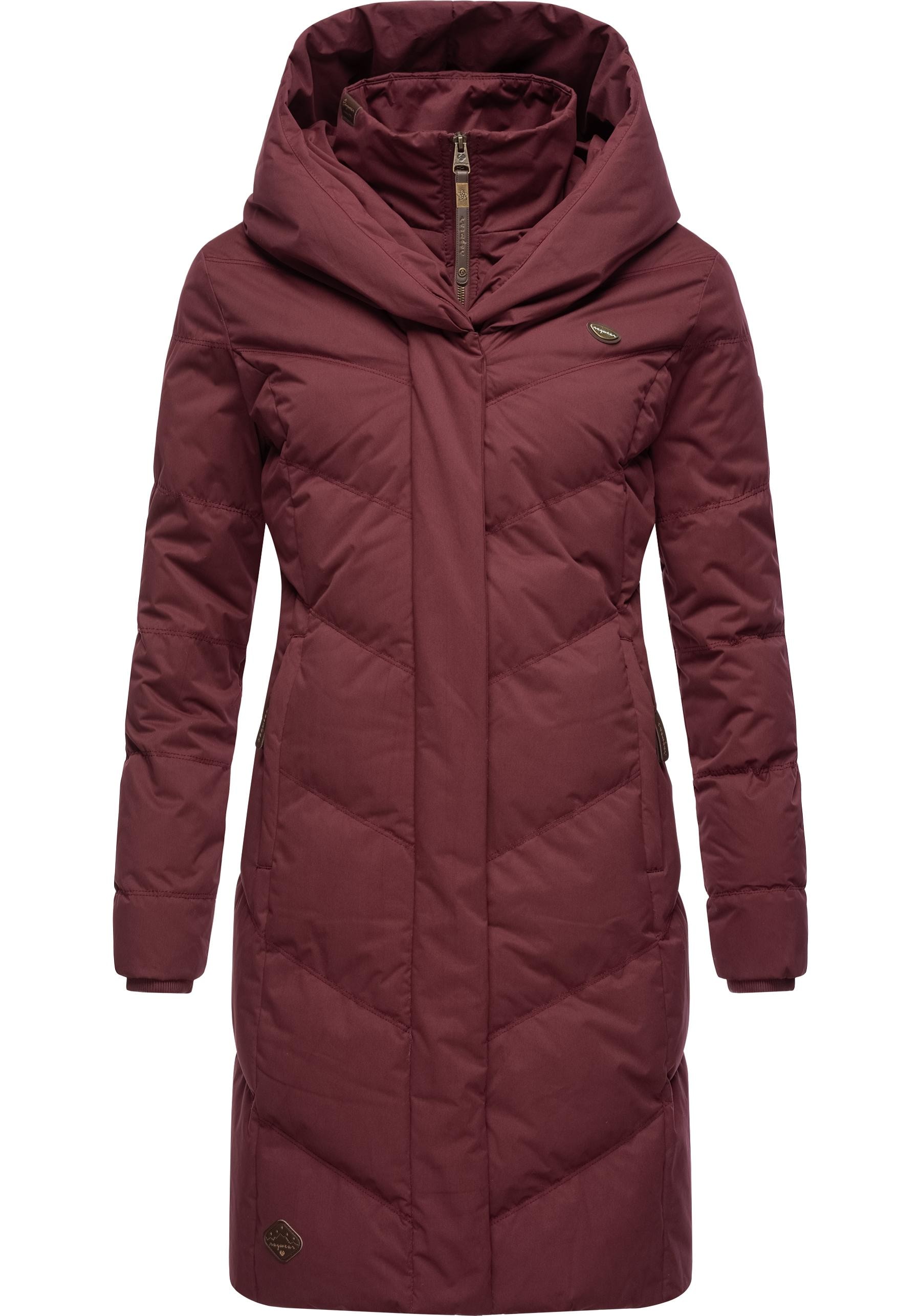 Ragwear Steppmantel »Natalka«, stylischer, gesteppter Winterparka mit gefütterter Kapuze