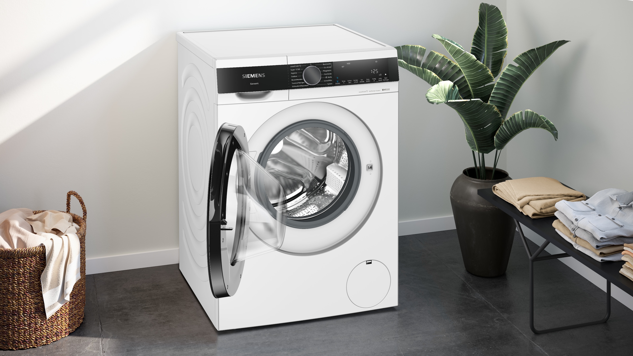 SIEMENS Waschmaschine iQ500 »WG44G2Z22«, 9 kg, 1400 U/min