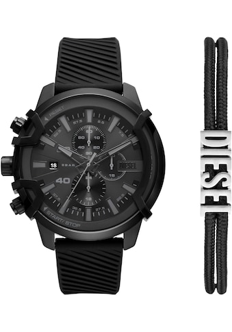 Chronograph »GRIFFED, DZ4650SET«, (2 tlg., mit Armband)