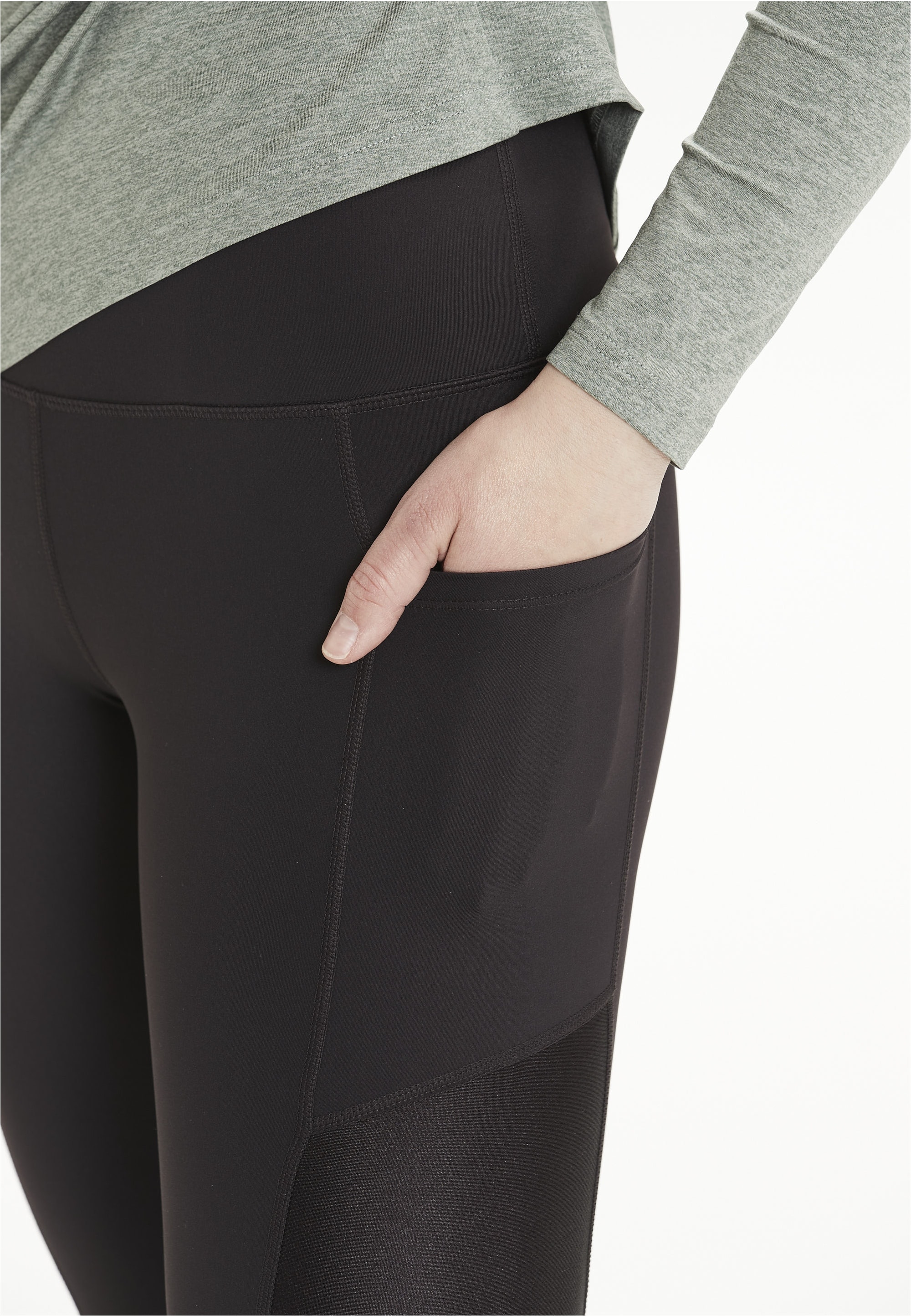ENDURANCE Funktionstights »YURRY W Tights W Pockets«, mit bester Lauf -und Fitnessausstattung
