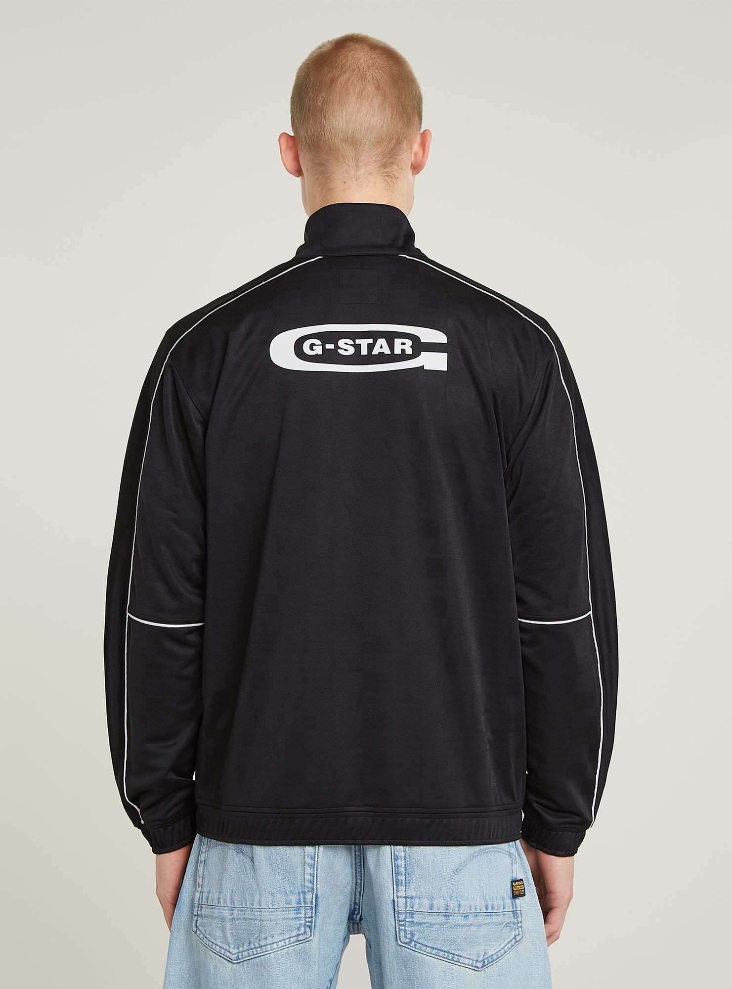 G-STAR T-Shirt »Football Track Top Zip Thru«