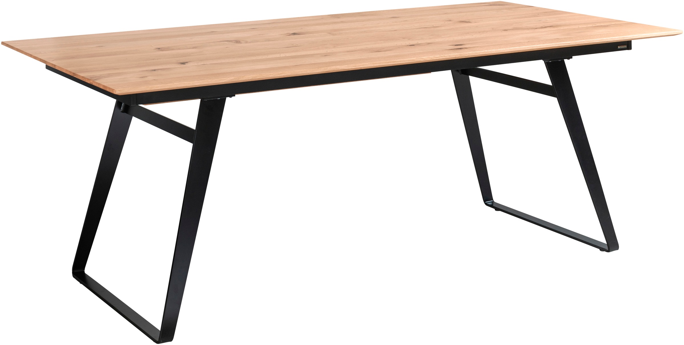 Musterring Esstisch "Tavia" Bügelgestell in 3 Farben, Platte Charakter-Eich günstig online kaufen