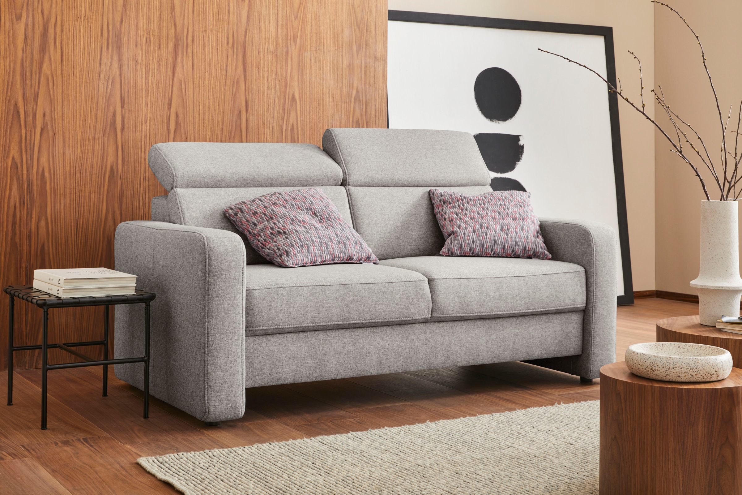 sit&more 2,5-Sitzer »Bologna«, inklusive Kopfteilverstellung und Federkern kaufen