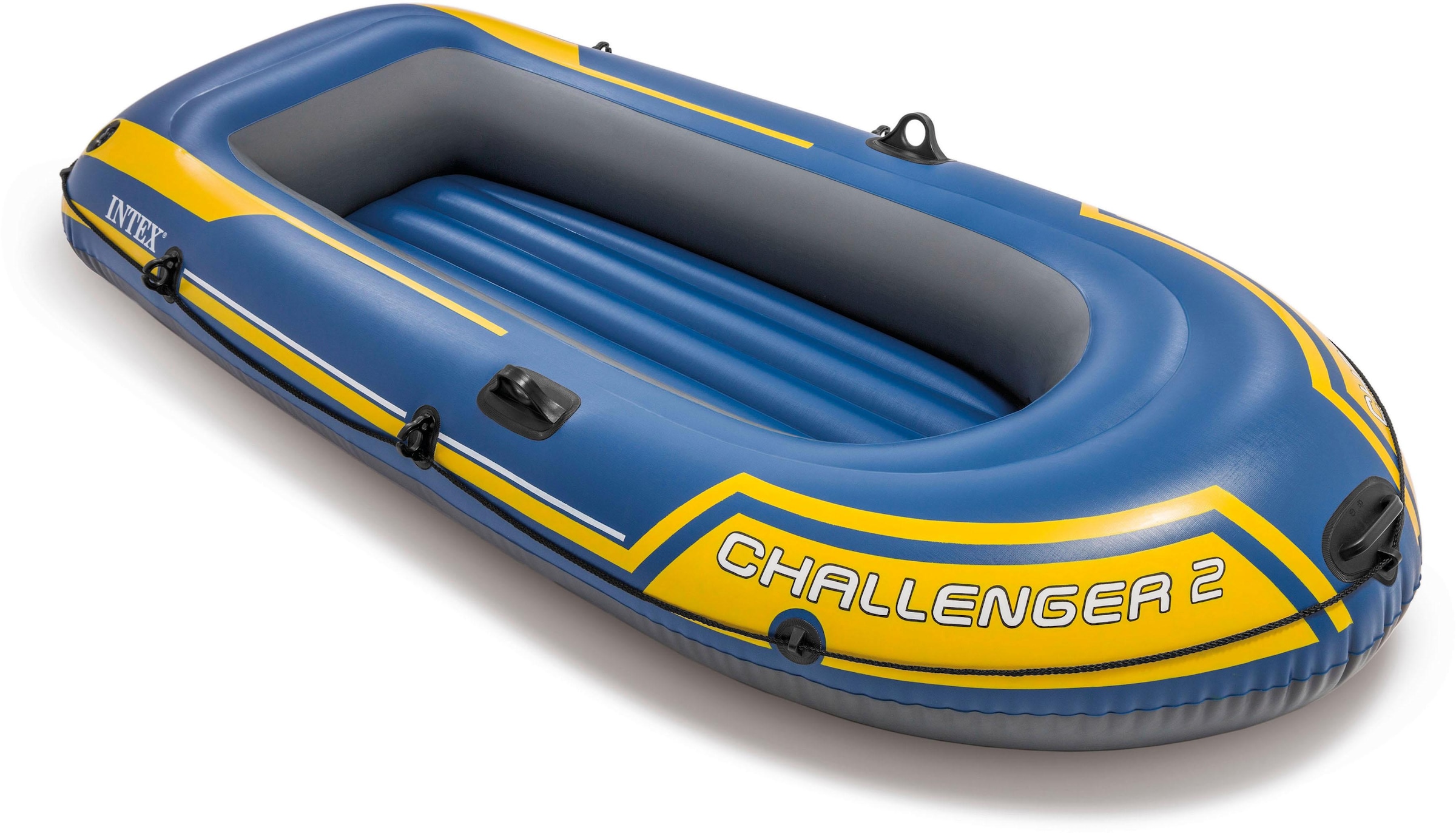 Intex Schlauchboot »Challenger 2«, (Set, mit 2 Paddeln und Luftpumpe)