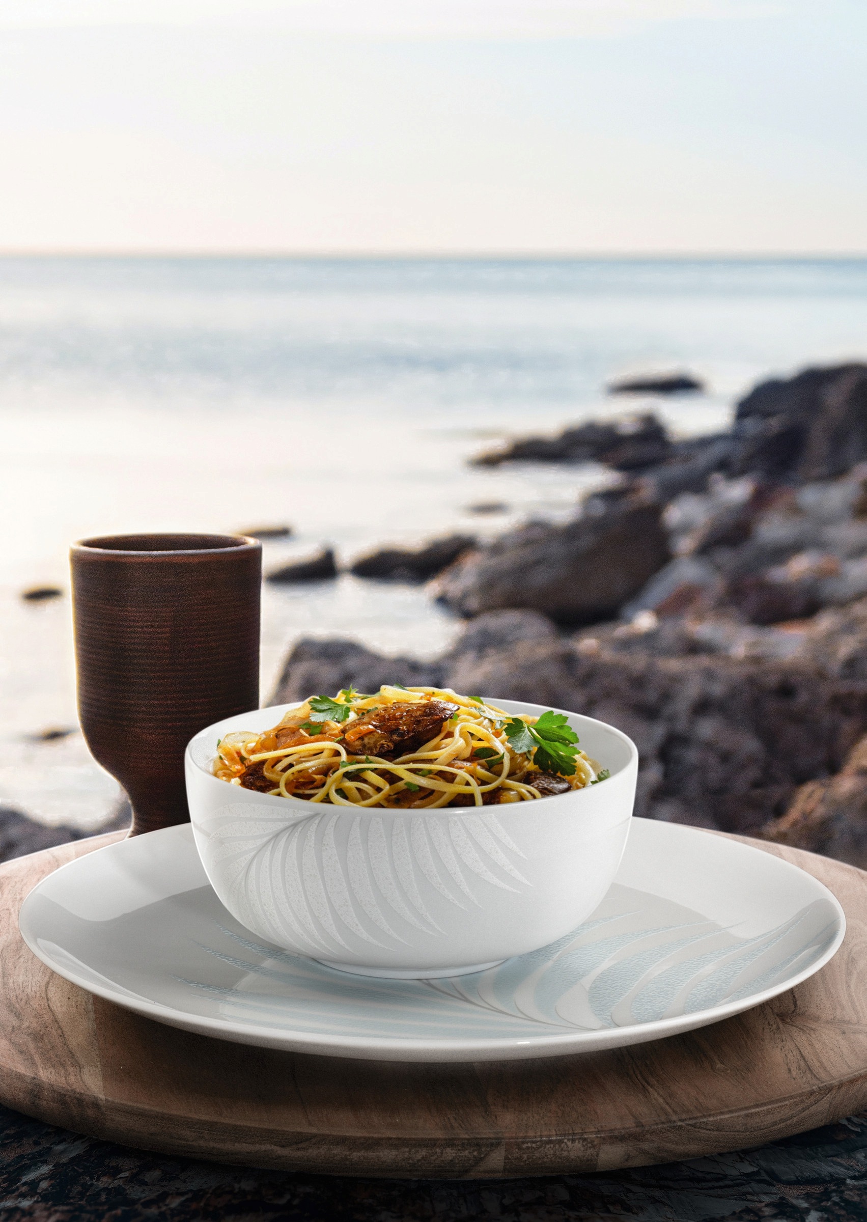 Seltmann Weiden Becher »Liberty Mediterranean« Kaffeebecher, Tasse