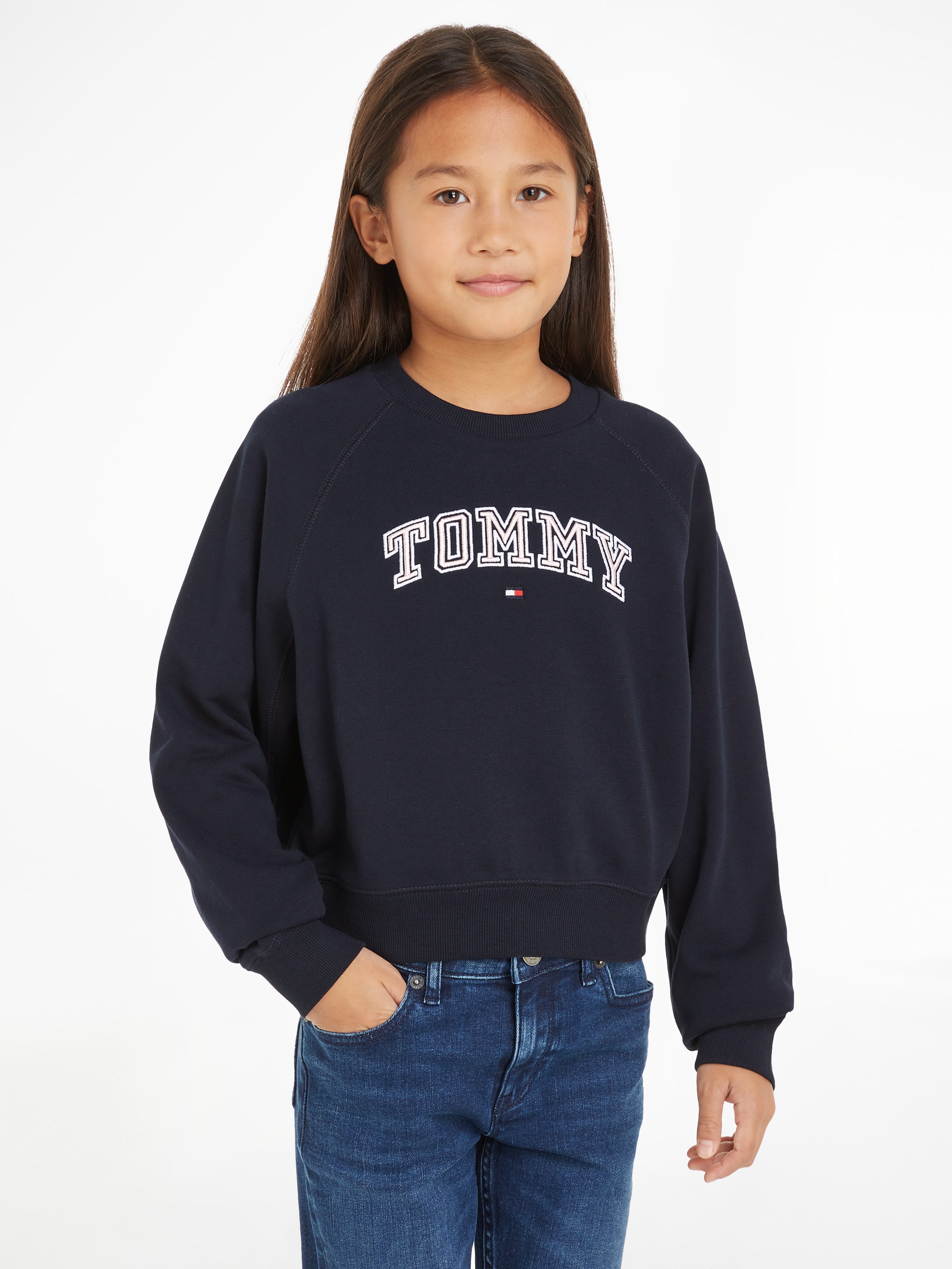 TOMMY HILFIGER Sportinio stiliaus megztinis »VARSITY ...