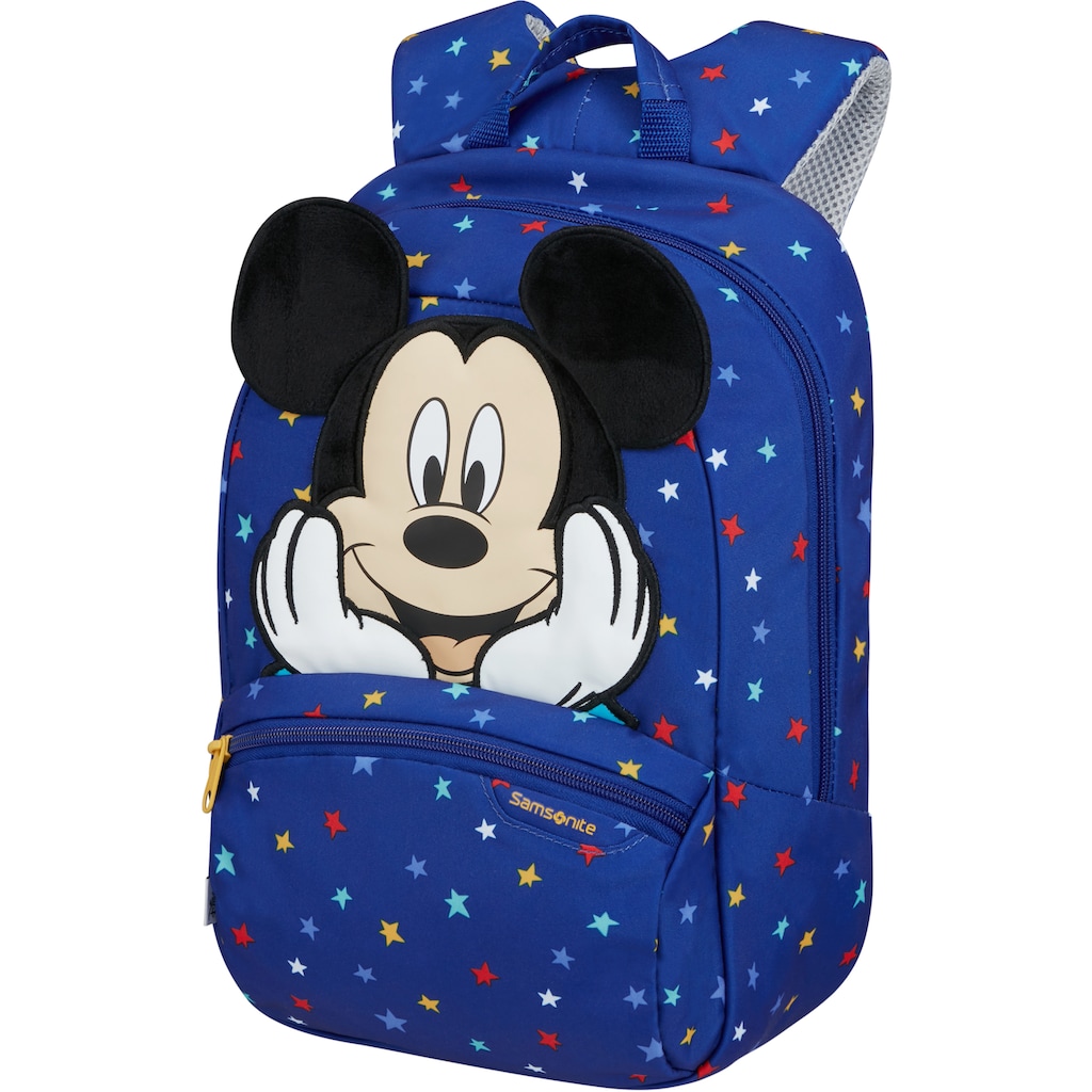 Samsonite Kinderrucksack »Disney Ultimate 2.0, S+, Mickey Stars«, reflektierende Details, Kindergartenrucksack Kinderfreizeitrucksack Kinder-Backpack