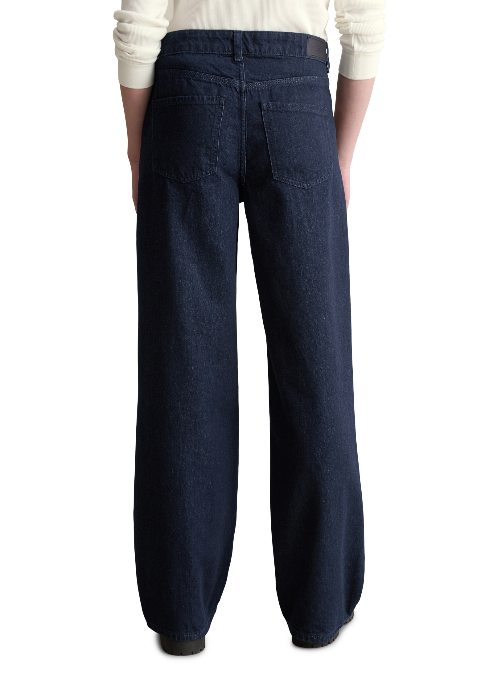 Marc O'Polo DENIM Weite Jeans »aus Bio-Baumwolle ohne Stretch«
