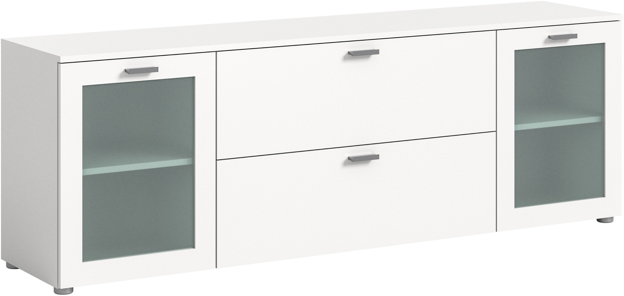 INOSIGN Lowboard »Onex Breite 180 cm su Glastü...