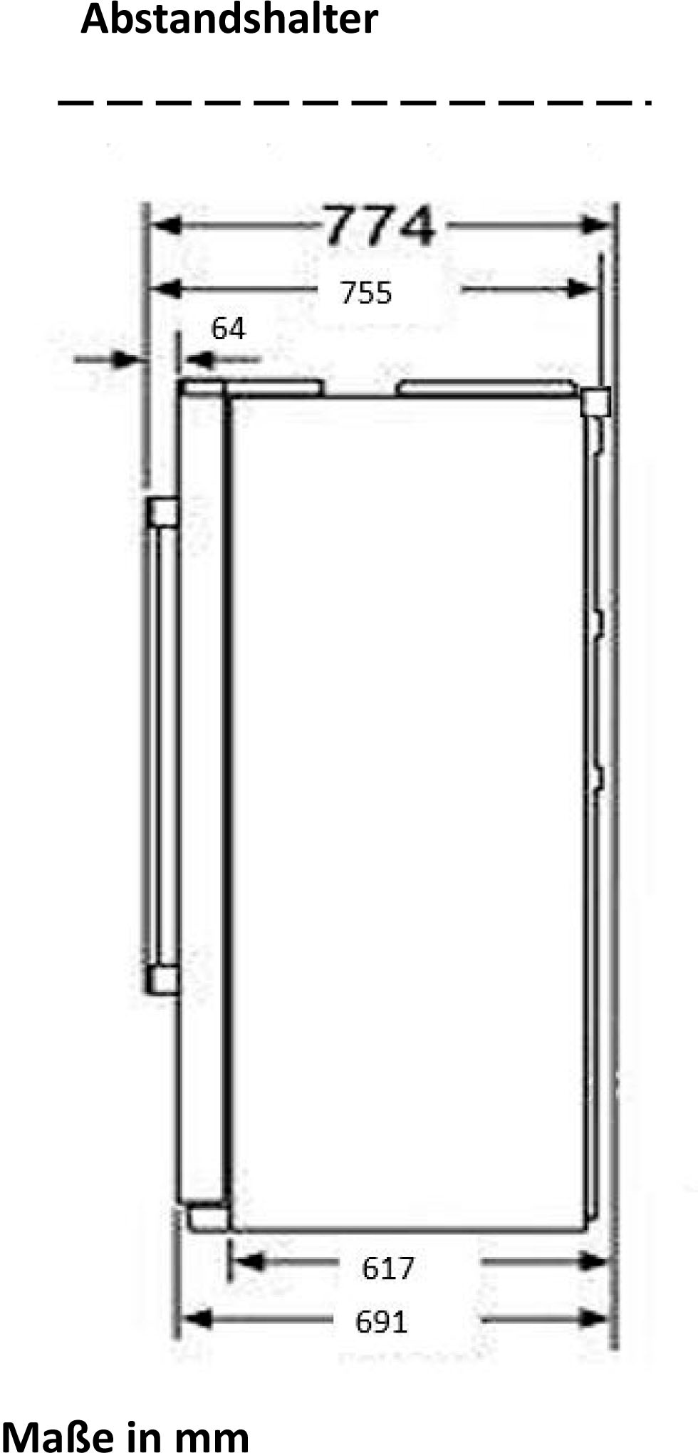 Hanseatic Side-by-Side »HSBS17990DI«, HSBS17990DI, 176,5 cm hoch, 89,7 cm breit, NoFrost, Schnellkühlfunktion, Urlaubsschaltung, 4 Jahre Garantie