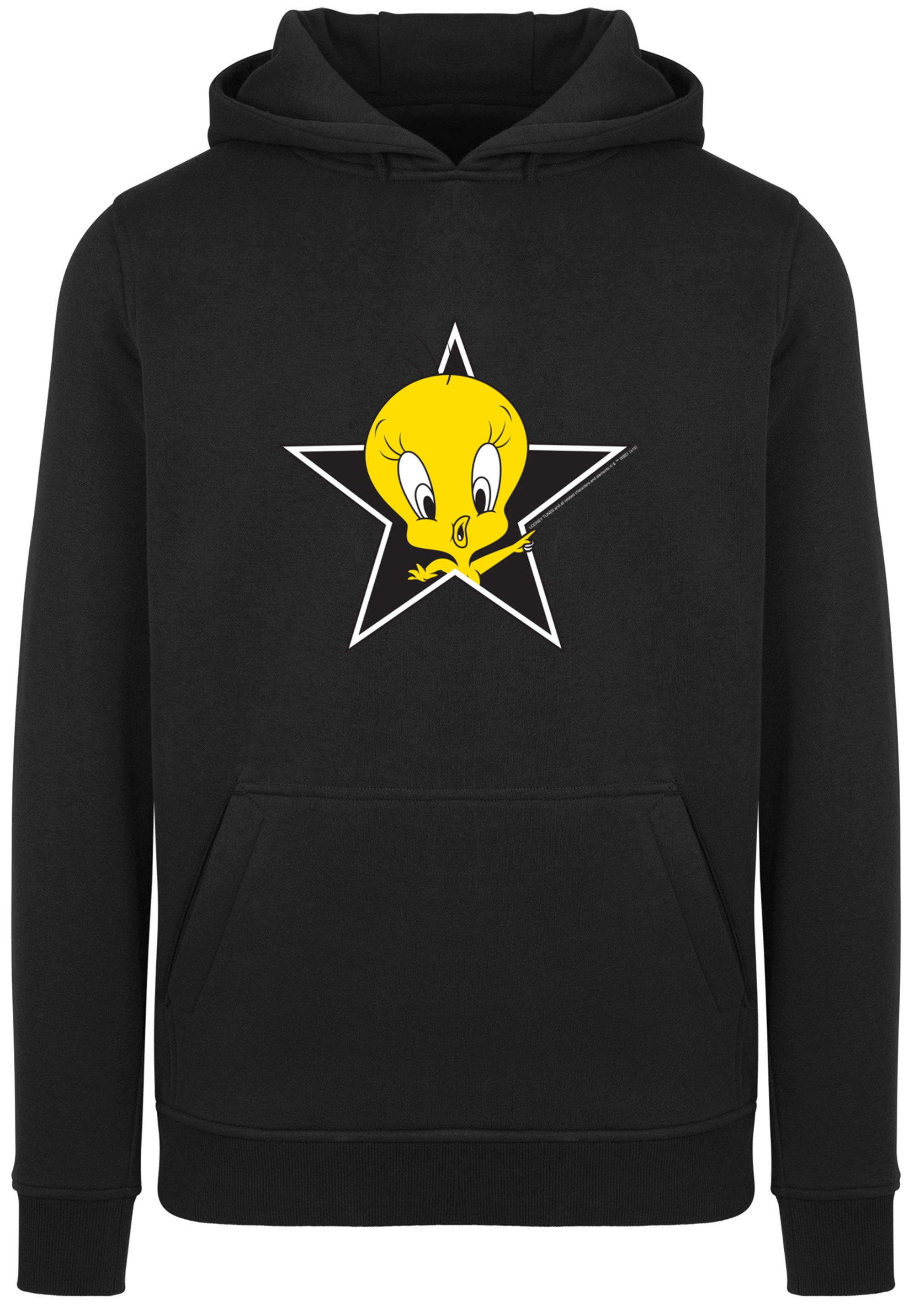 F4NT4STIC Kapuzenpullover »Looney Tunes Tweety Pie Star«, Print