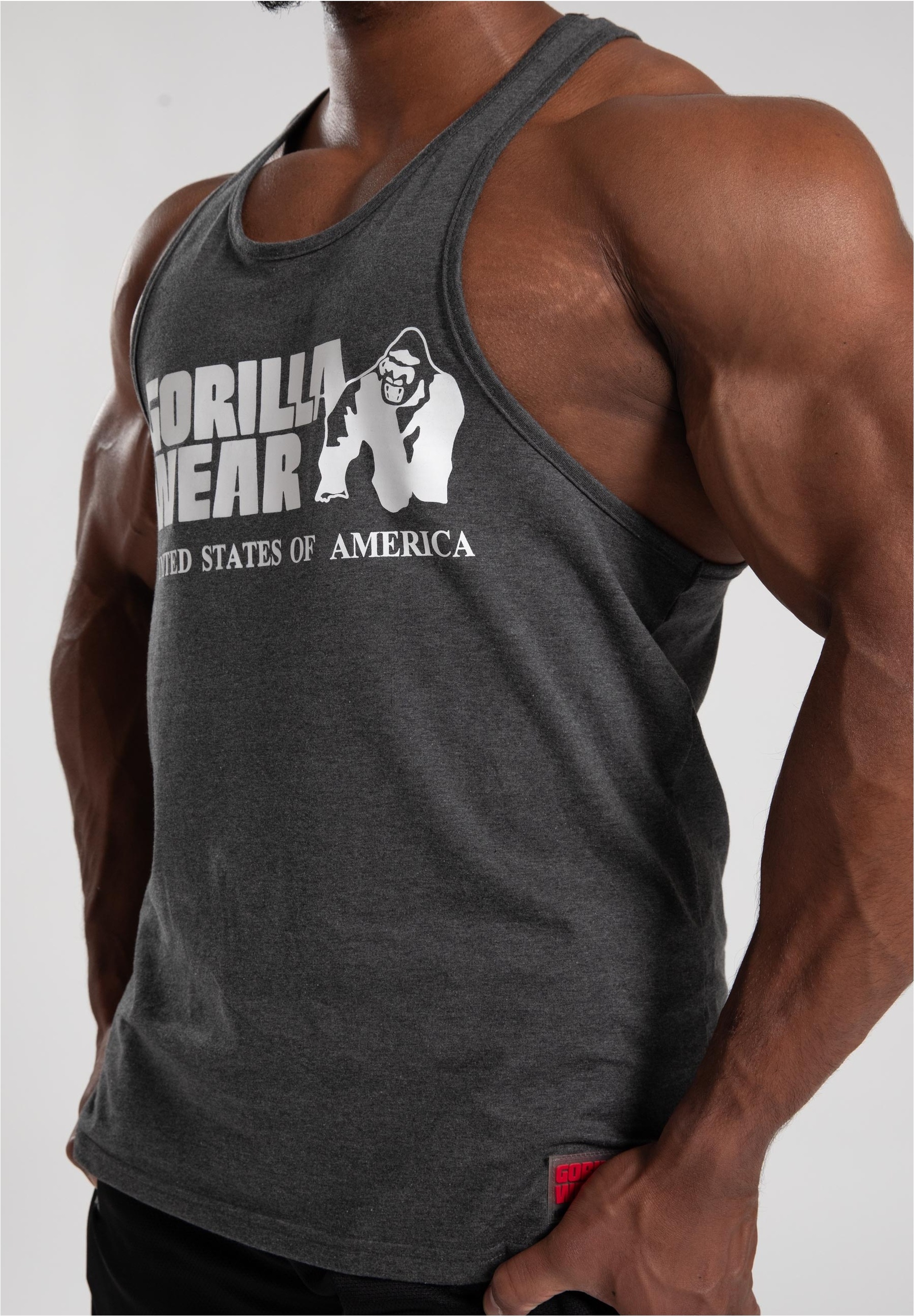 Gorilla Wear Funktionsshirt, mit großem Marken-Frontprint