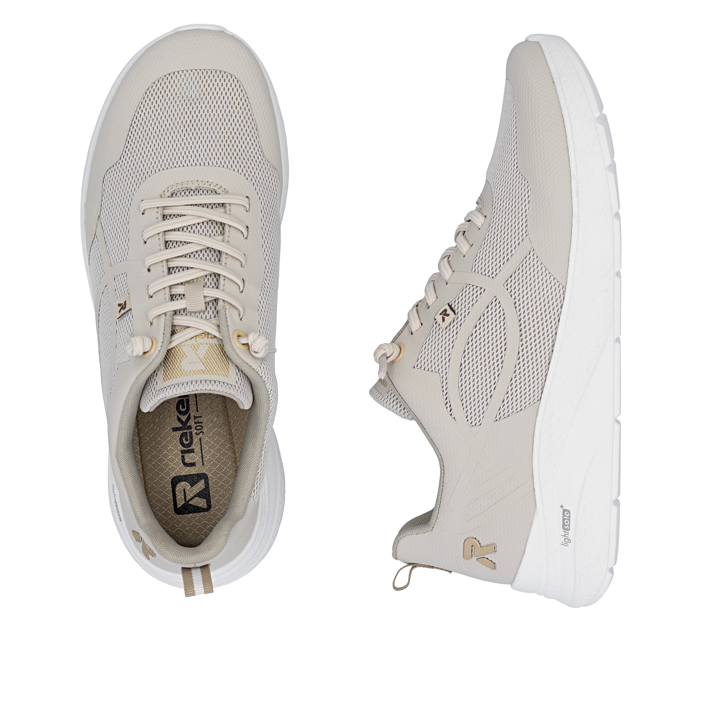 Rieker Slip-On Sneaker  Schlupfschuh, Halbschuh, Freizeitsneaker mit Gummizug