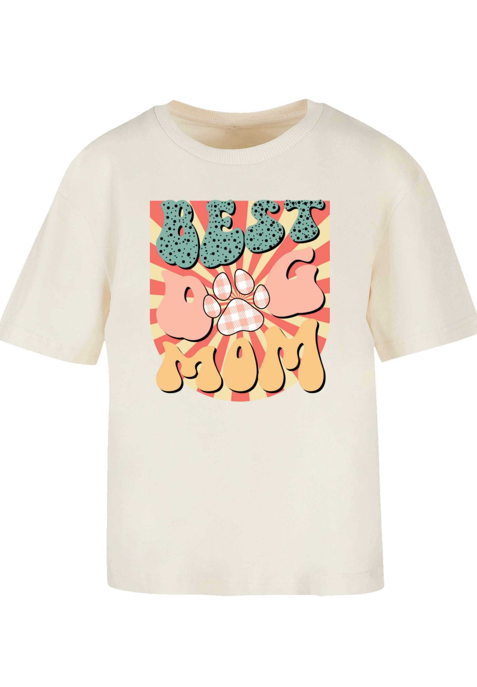 F4NT4STIC T-Shirt »Muttertag Pet Lover Vintage Beste Hunde Mama«, Premium Qualität