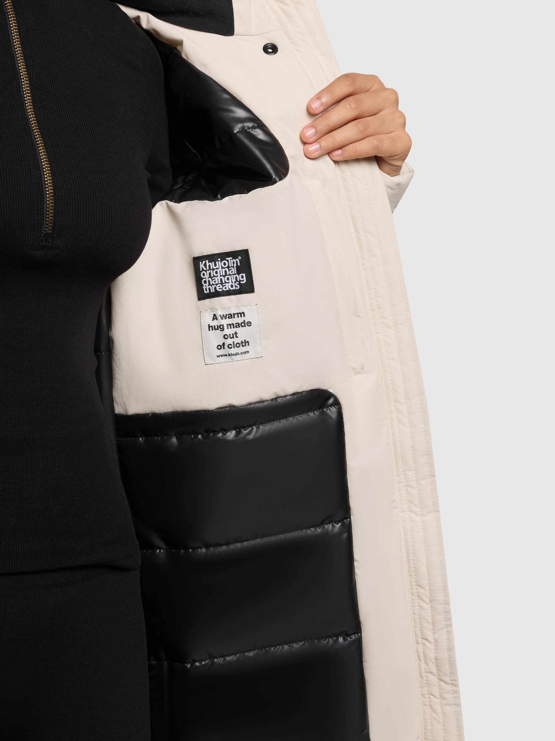 khujo Steppjacke »TILLA« mit Kapuze