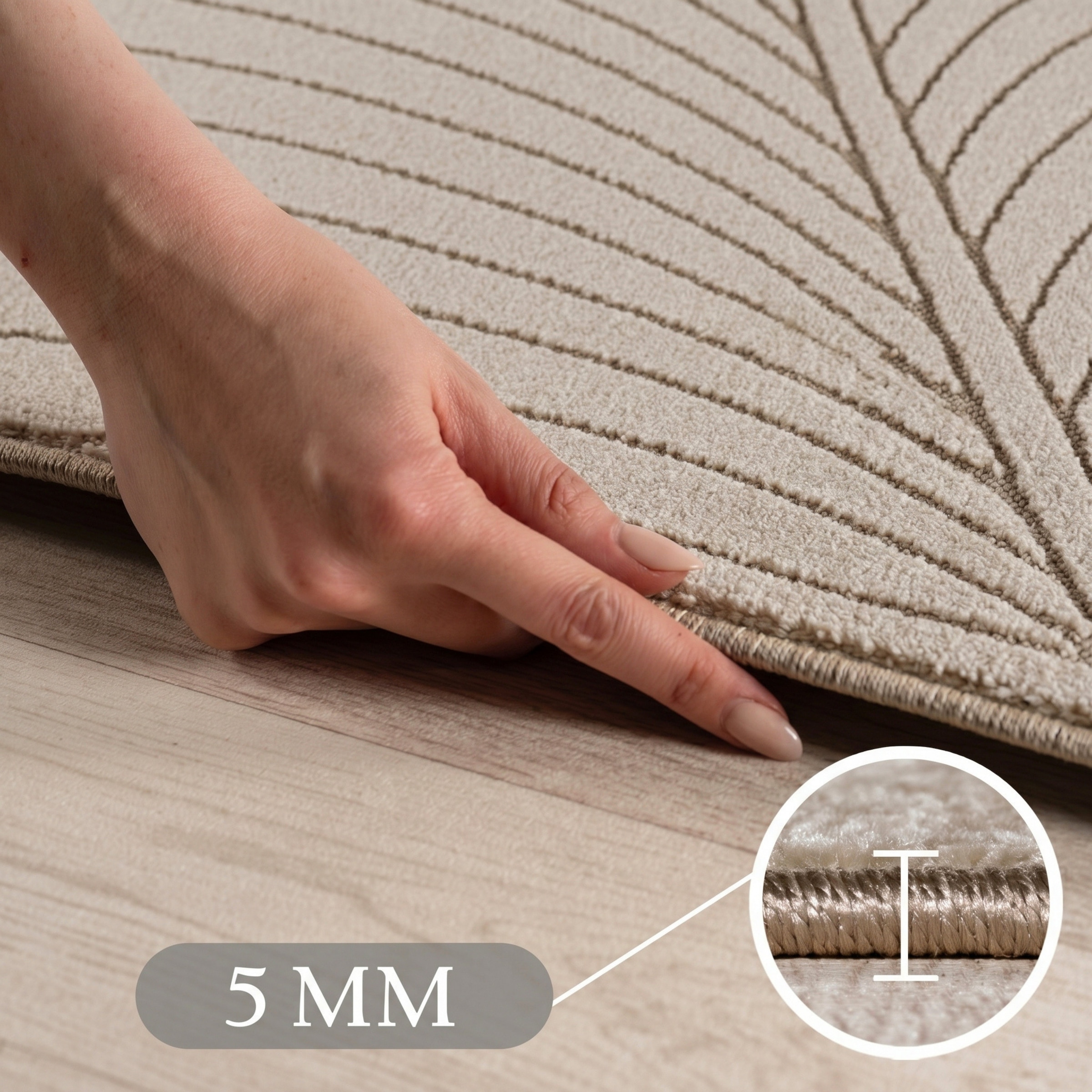Ayyildiz Teppiche Outdoorteppich »NOVA 1204  , auch als Läufer und Rund« rund 8 mm Höhe Material aus schmutzabweisendem Polypropylen, In-/Outdoor geeignet