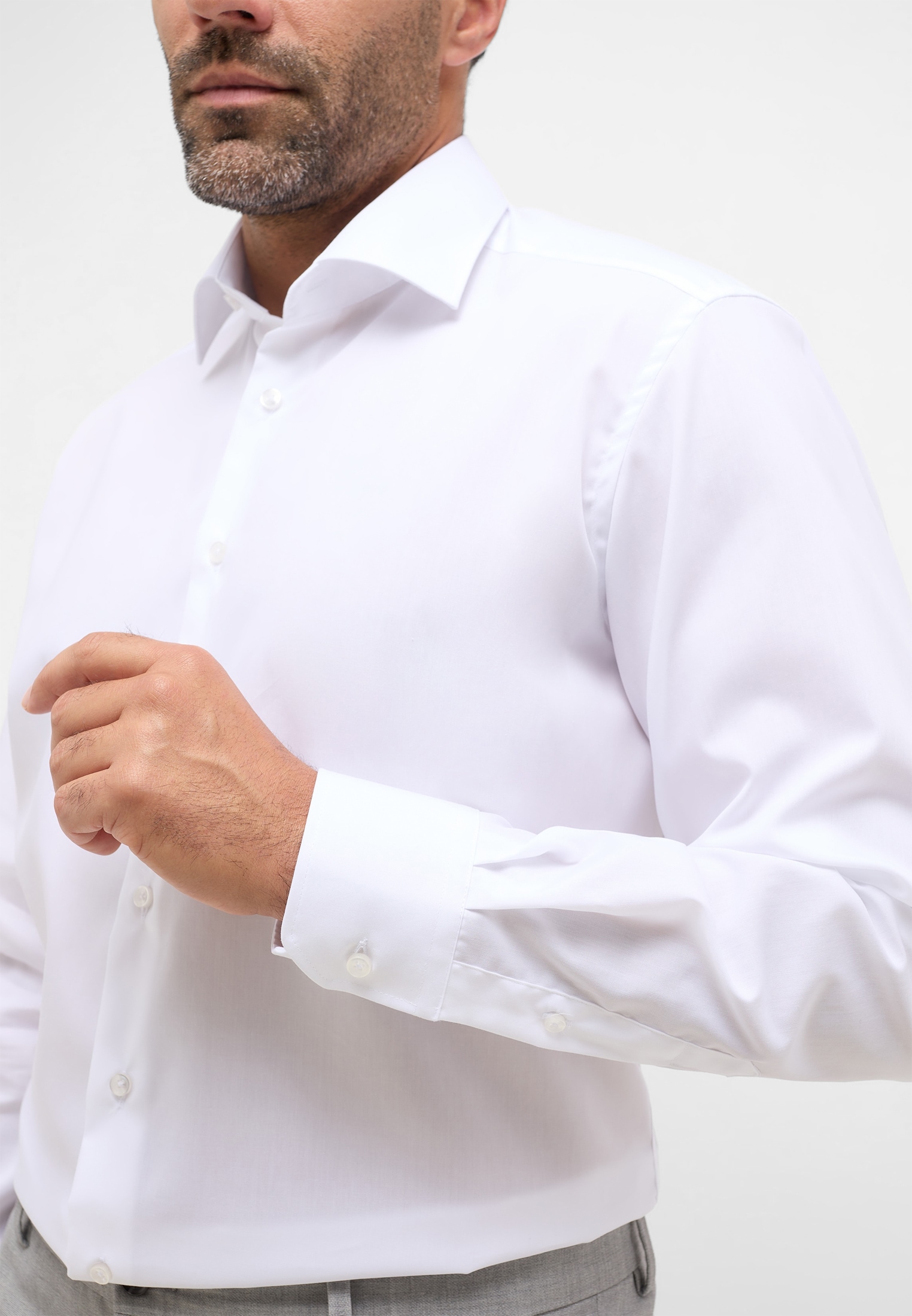 Eterna Langarmhemd »COMFORT FIT«, NON IRON (bügelfrei)