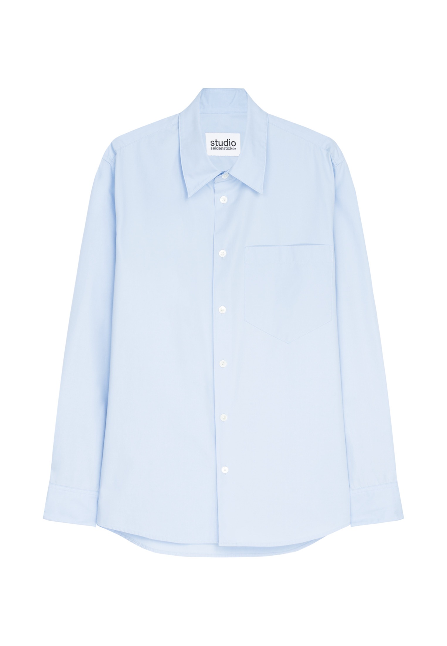 studio seidensticker Businesshemd »Studio« Regular Langarm Kentkragen Uni