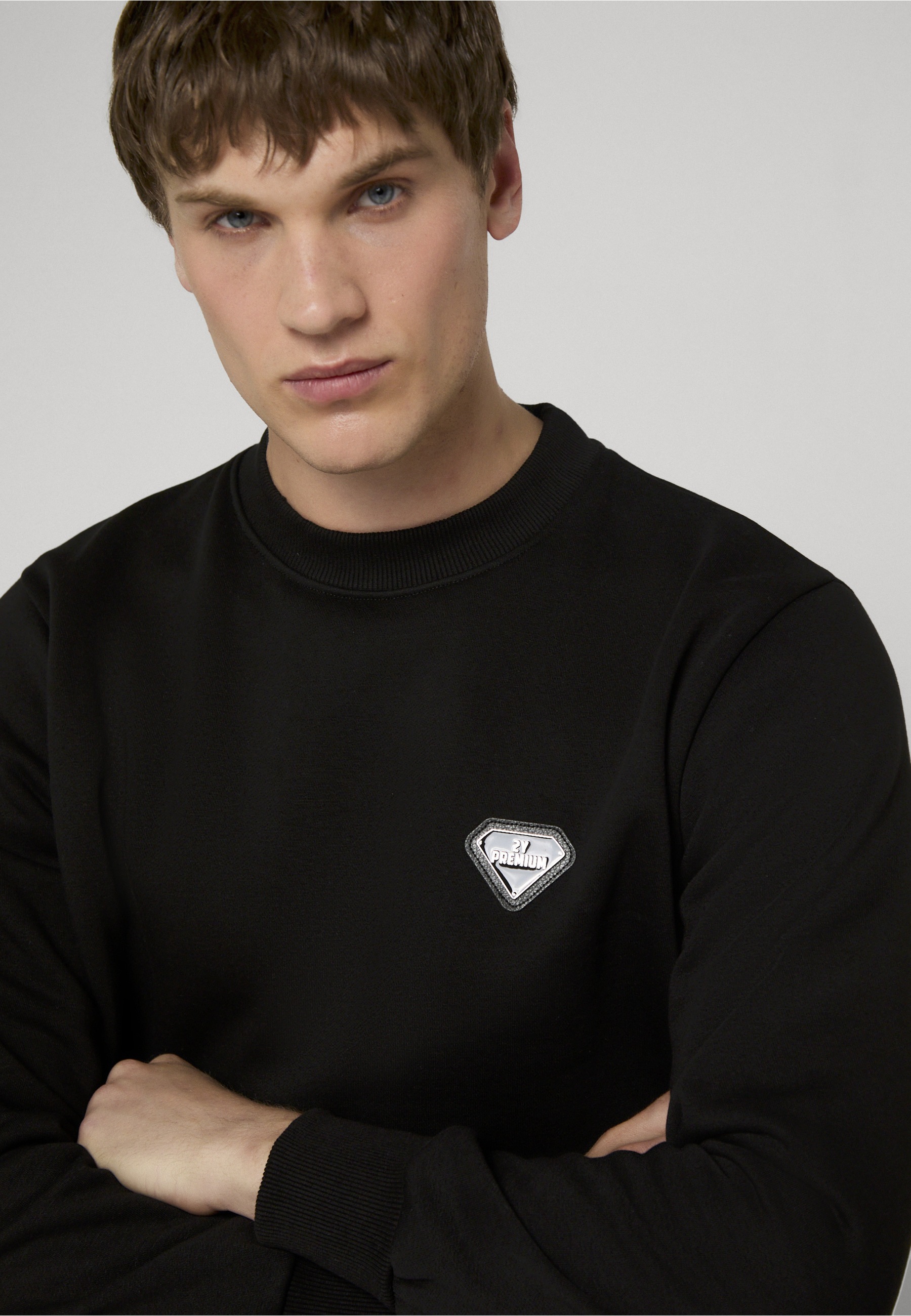 2Y Premium Sweater »2Y Premium Nemoris Slim Fit Sweatshirt«, 1
