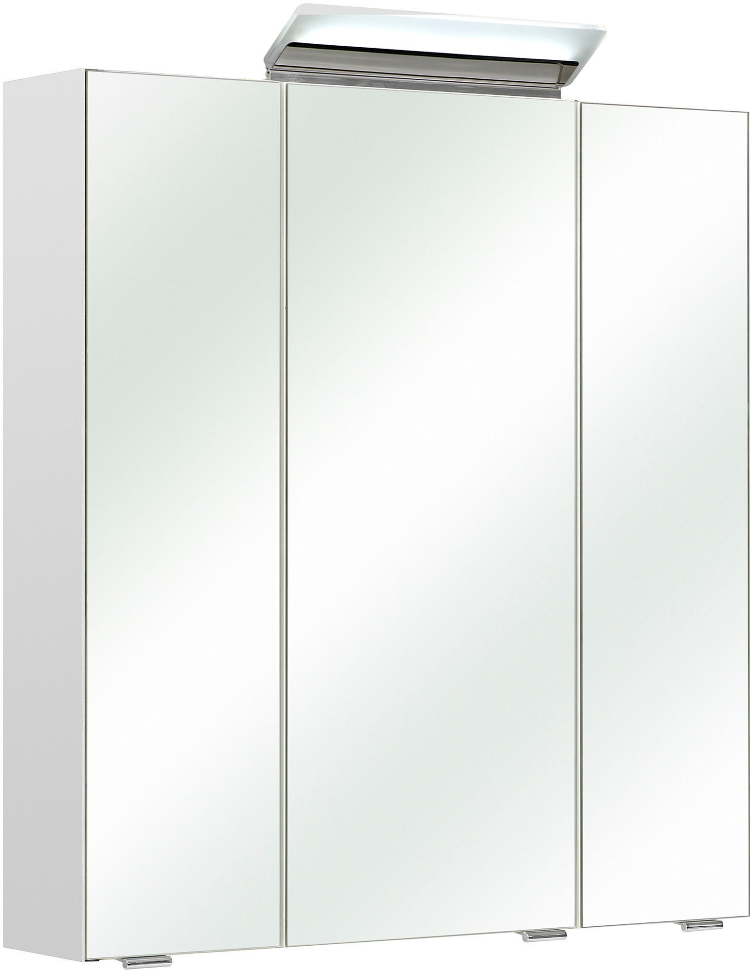 Saphir Badmöbel-Set »Quickset 341 6-teilig, Waschbeckenunterschrank und LED-Spiegelschrank«, (Set, 6 St.), ohne Waschbecken, mit Hochschränke, Unterschrank, Hängeschrank