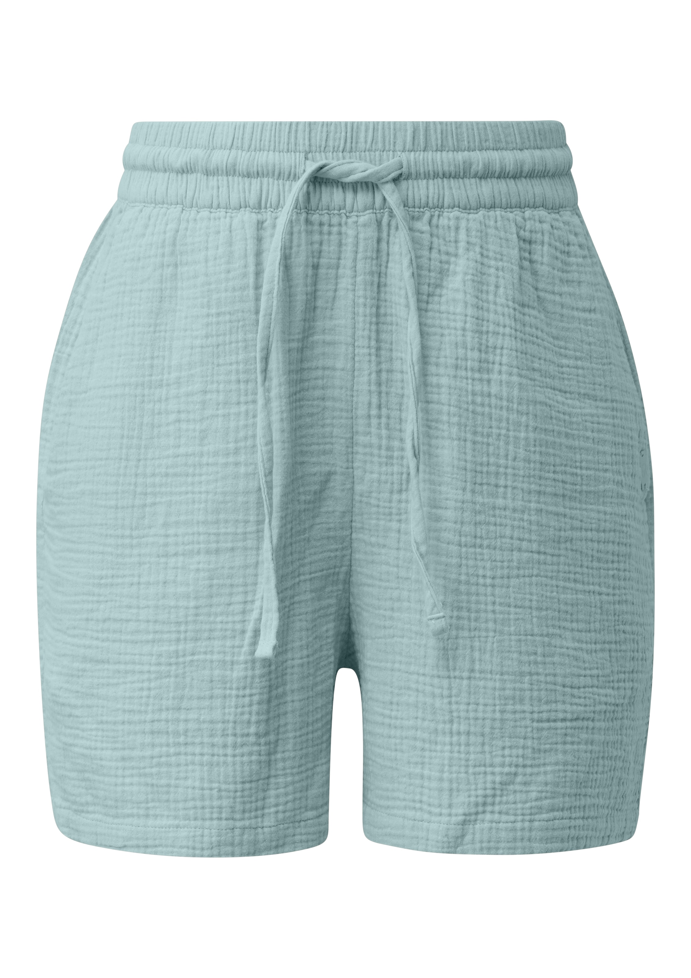 QS Shorts  Musslin Sommer-Shirts mit elastischem Bund