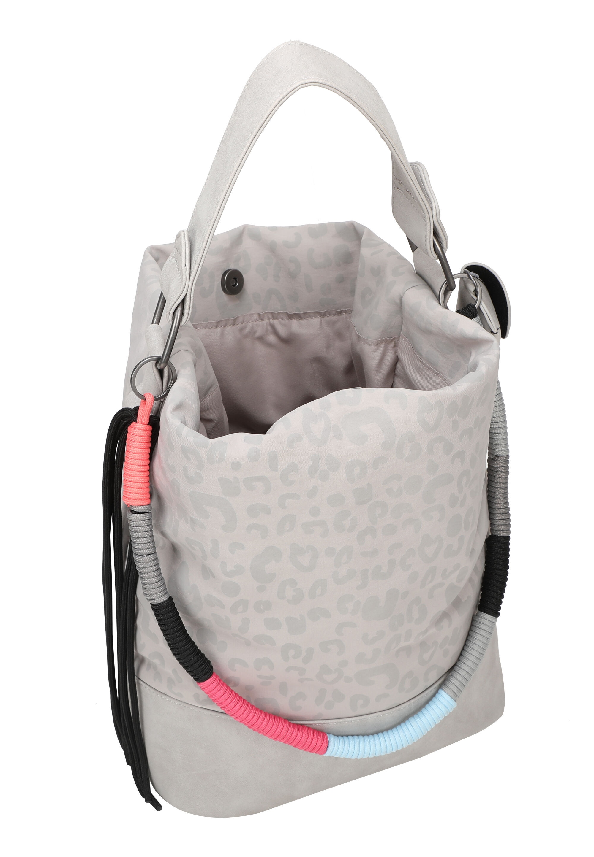 Fritzi aus Preußen Schultertasche »Olga Limited Leo Rainbow« mit Leo-Print