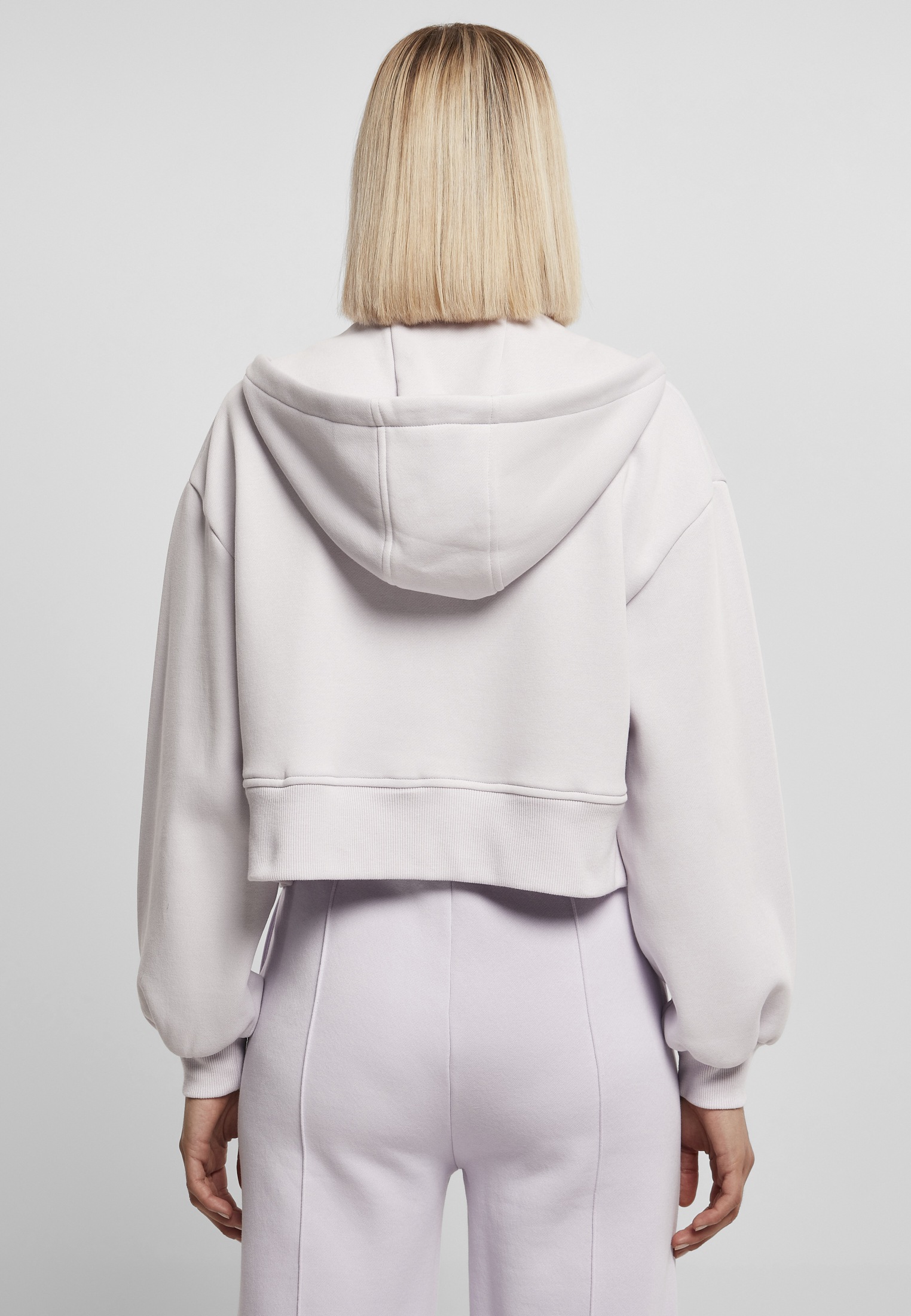 URBAN CLASSICS Sweatjacke »Damen Short BAUR (1 Jacket«, | für Zip tlg.) Oversized Ladies kaufen