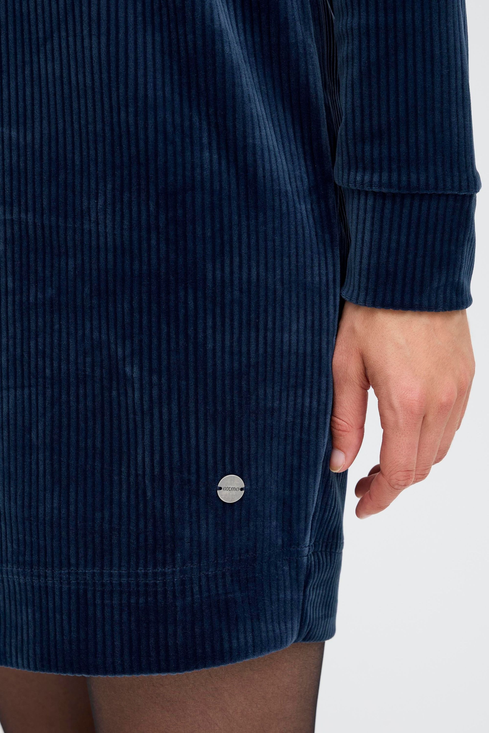 OXMO Sweatkleid »Sweatkleid OXEBBA HALFZIP«