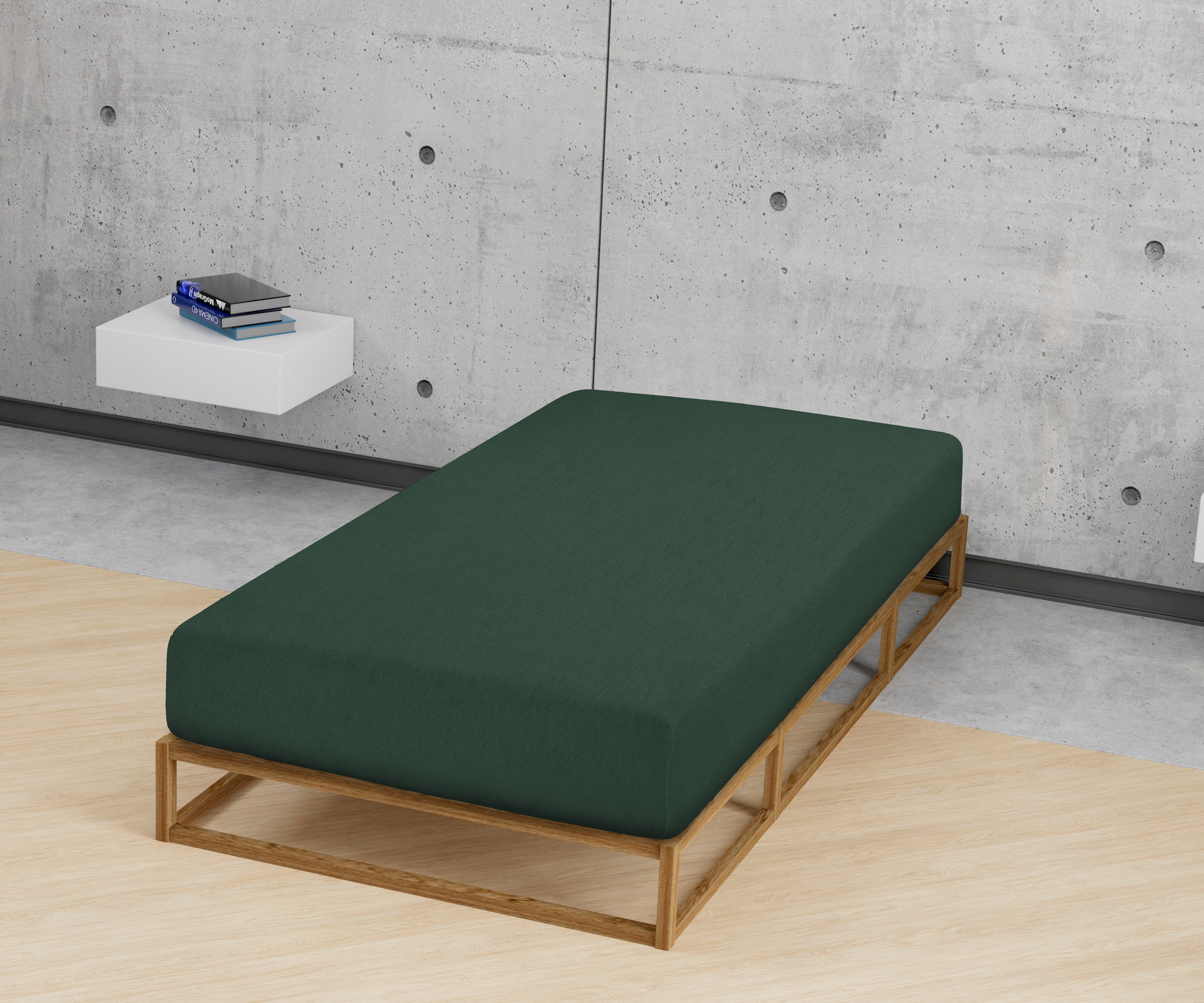 Biberna Spannbettlaken »Hermal«, 100% Baumwolle, weich+warm, Matratzenhöhe bis 22 cm, Made in Germany
