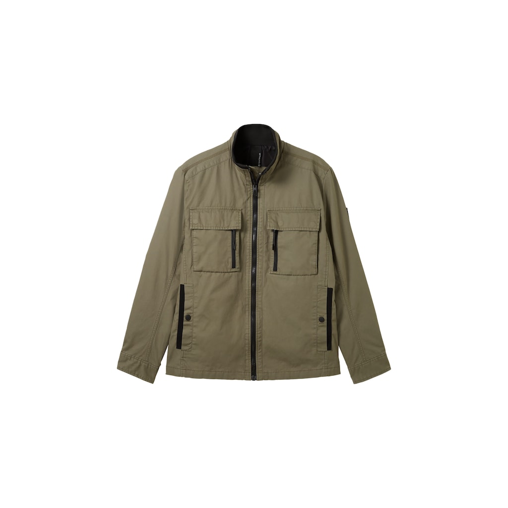 TOM TAILOR Cargojacke, ohne Kapuze