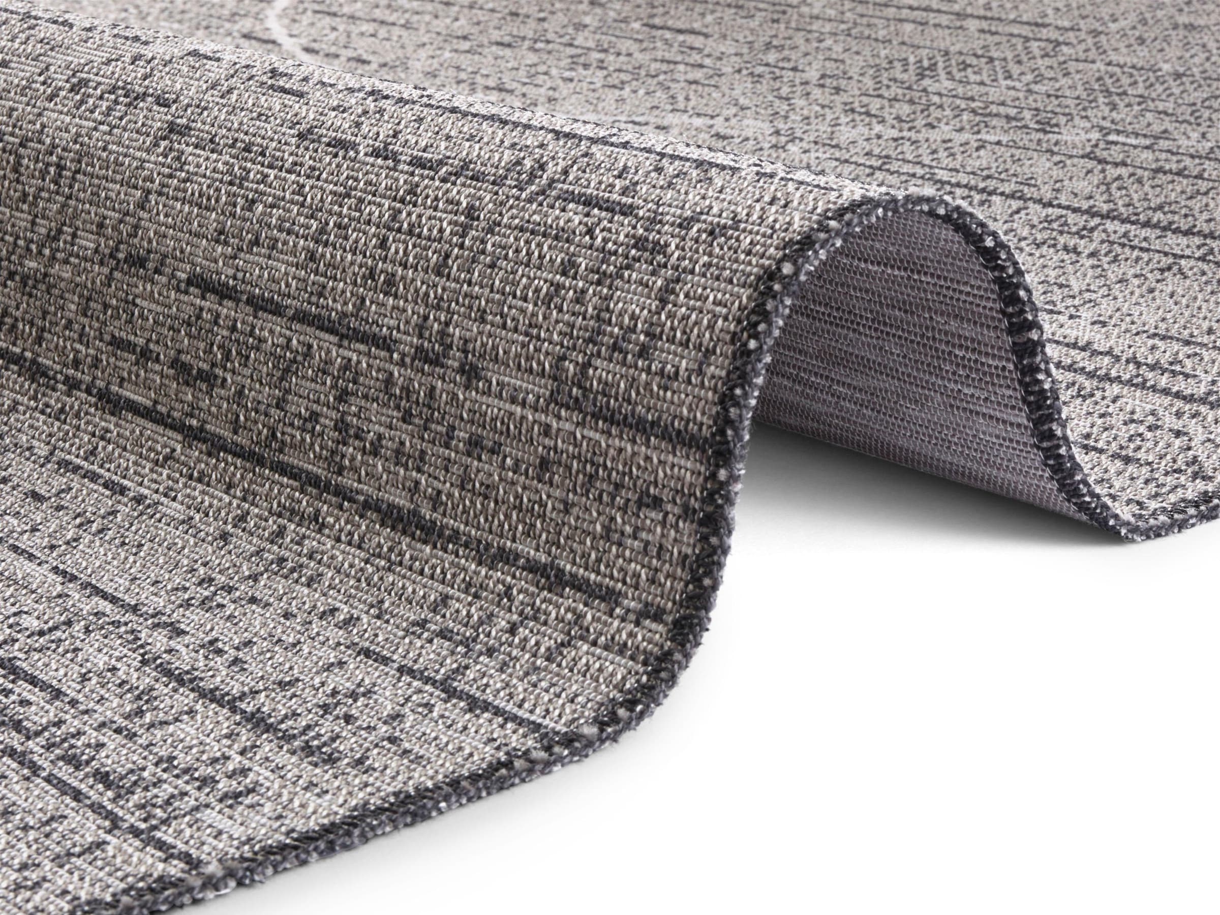 ELLE DECORATION Teppich »Blois«, rechteckig, 3 mm Höhe, In-und Outdoor geeignet, Strapazierfähig und pflegeleicht, Flachgewebe