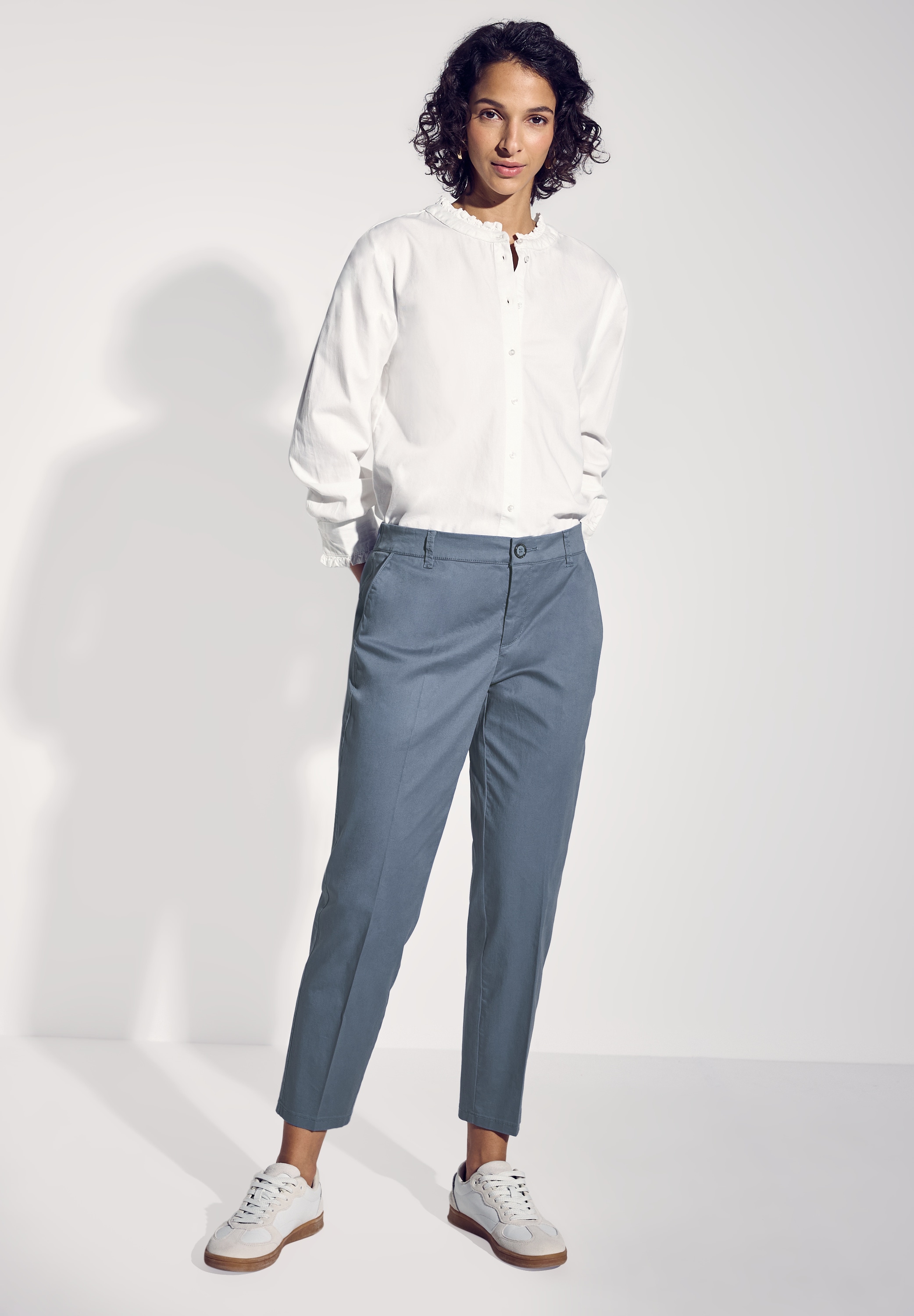 STREET ONE Chinohose, Middle Waist