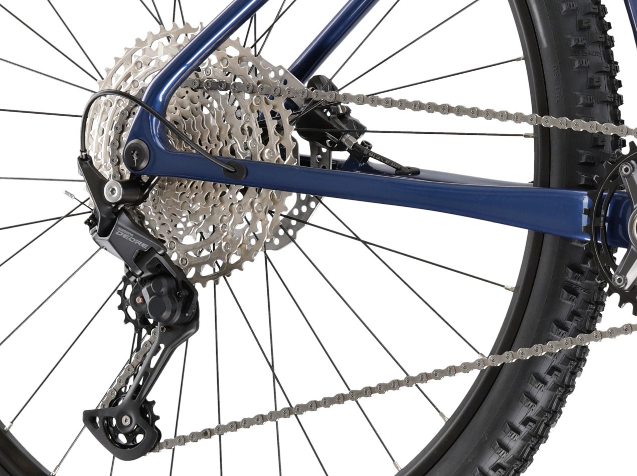 Kross Mountainbike »KROSS MTB Hardtail Level 7.0 29" blau 11 Gänge«, 11 Gang, Shimano, DEORE M5100 Schaltwerk, Kettenschaltung