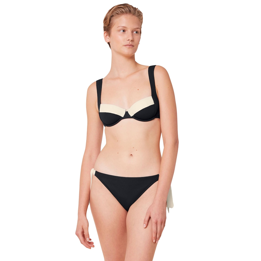 Triumph Balconette-Bikini-Top »Summer Glow W 02 sd«, Struktur-Piqué