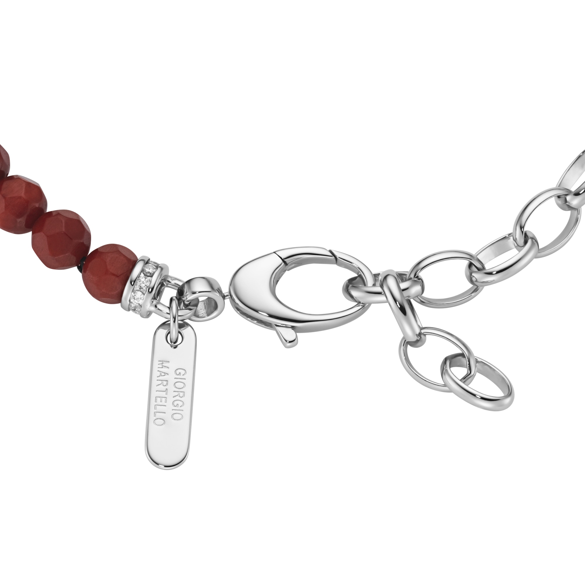 GIORGIO MARTELLO MILANO Armband »mit Ziersteinen, Silber 925«