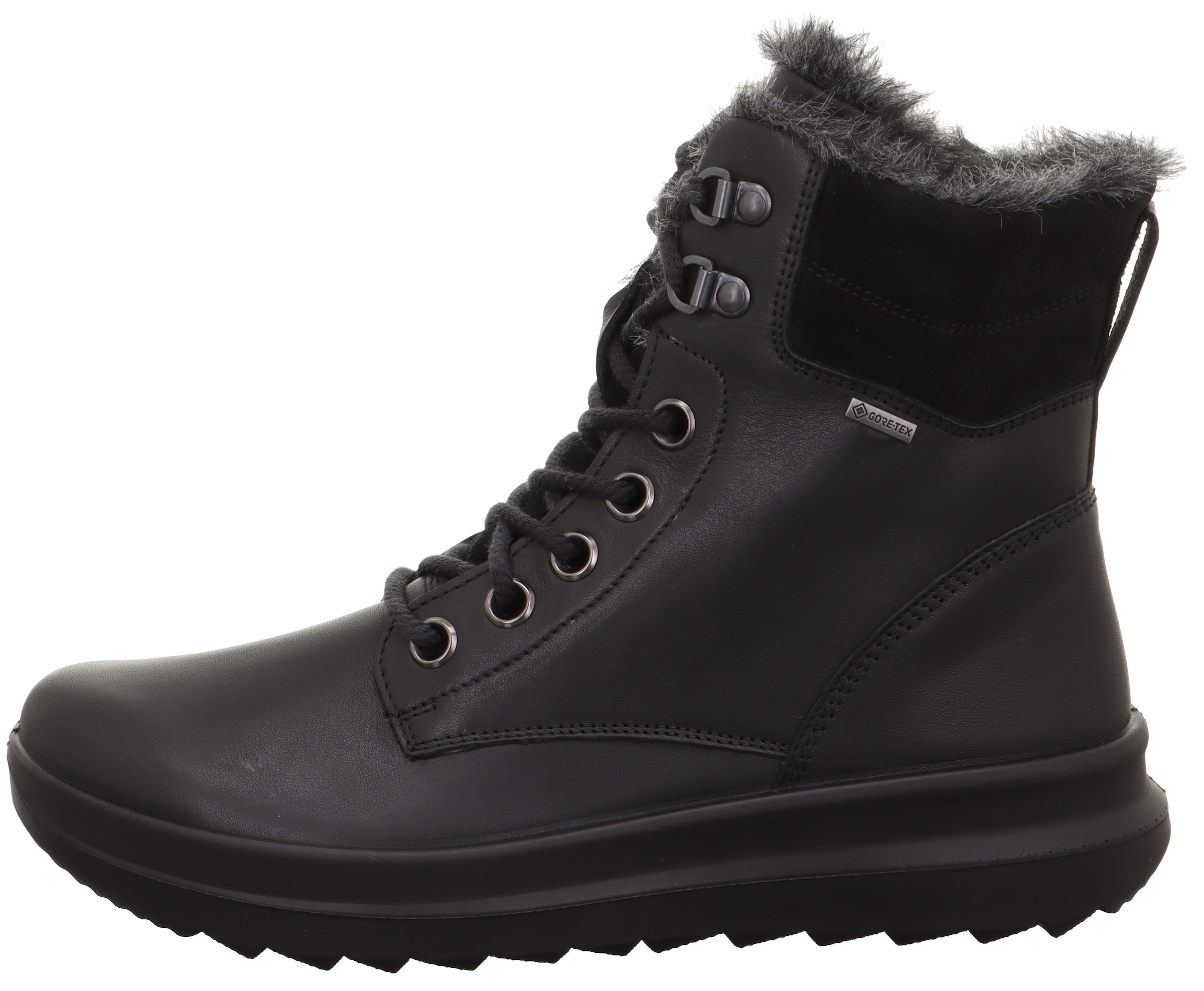 Legero Winterboots »DREAMER«, Keilboots, Winterstiefel, Schnürstiefel mit dezentem Keilabsatz