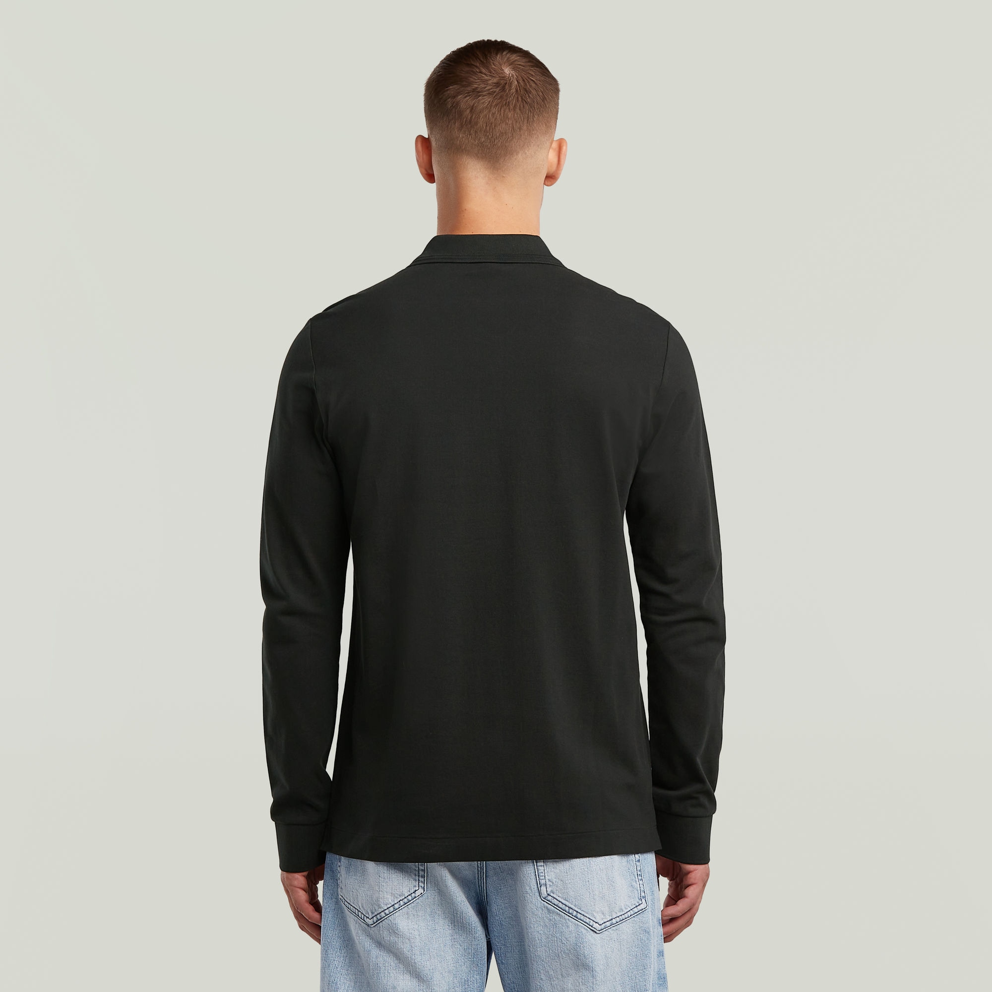 G-STAR Poloshirt »Dunda Slim Polo«, langärmlig, mit Logo